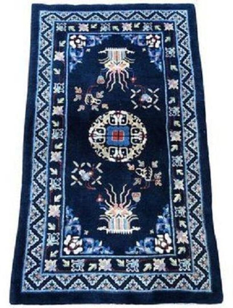 Vintage Chinese Pao Tao Rug 1.64m X 0.96m photo furniture