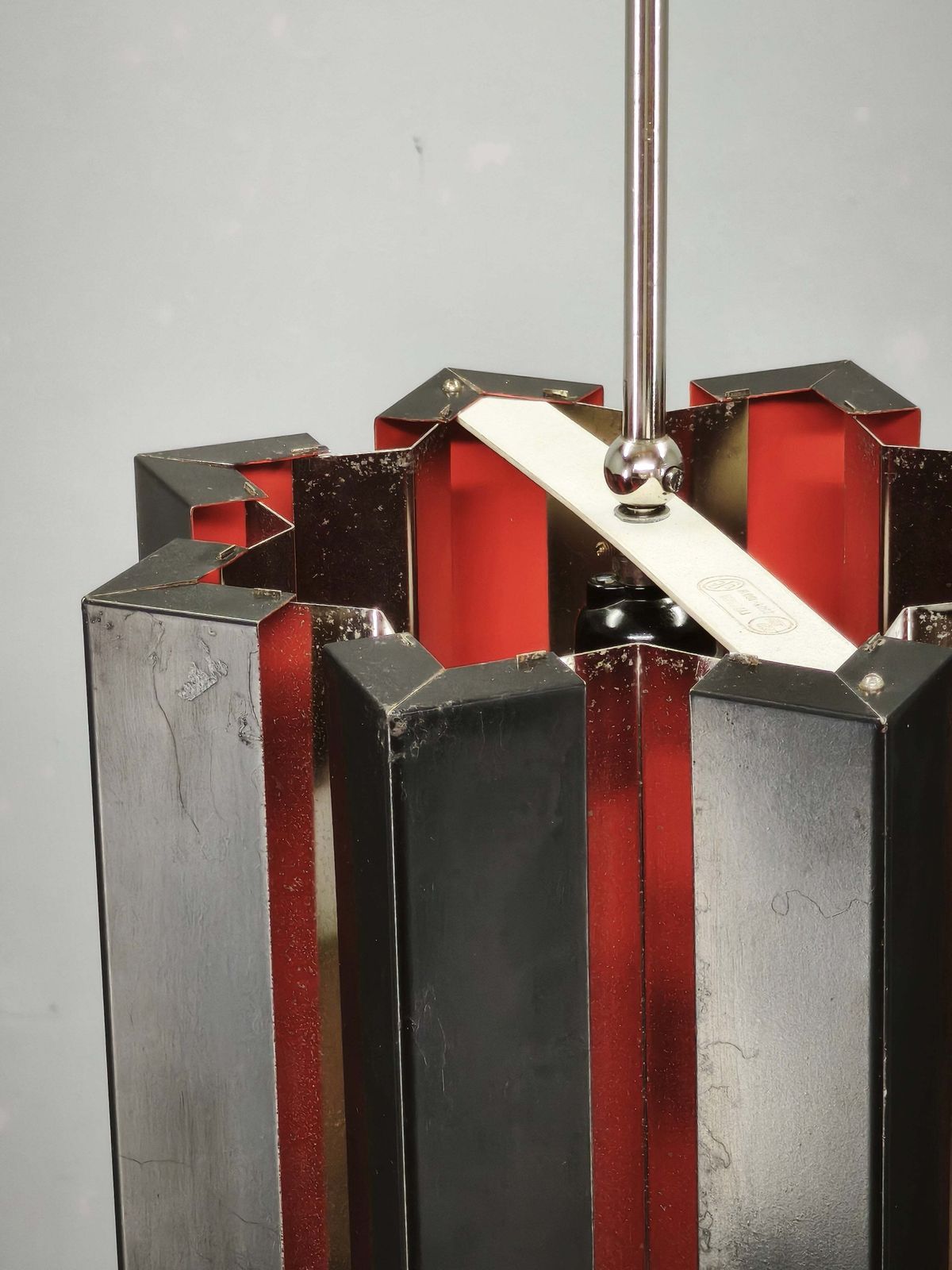 Lighting 1960s Napako Space Age Pendant Light, Czechoslovakia photo