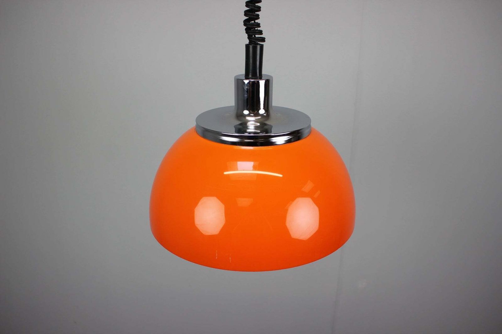 Harvey Guzzini Faro hanglamp voor Meblo, jaren 1970 photo furniture