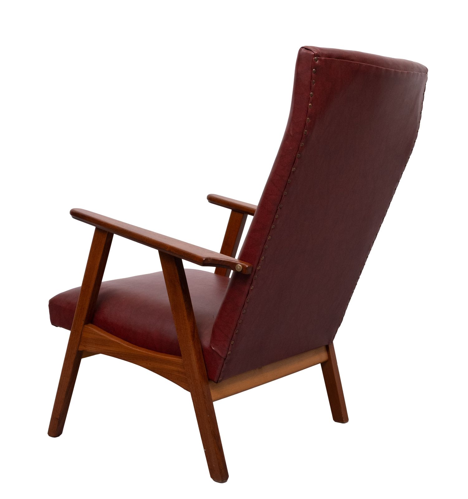 photo furniture Teak High Back Lounge Chair 1960s Holland
