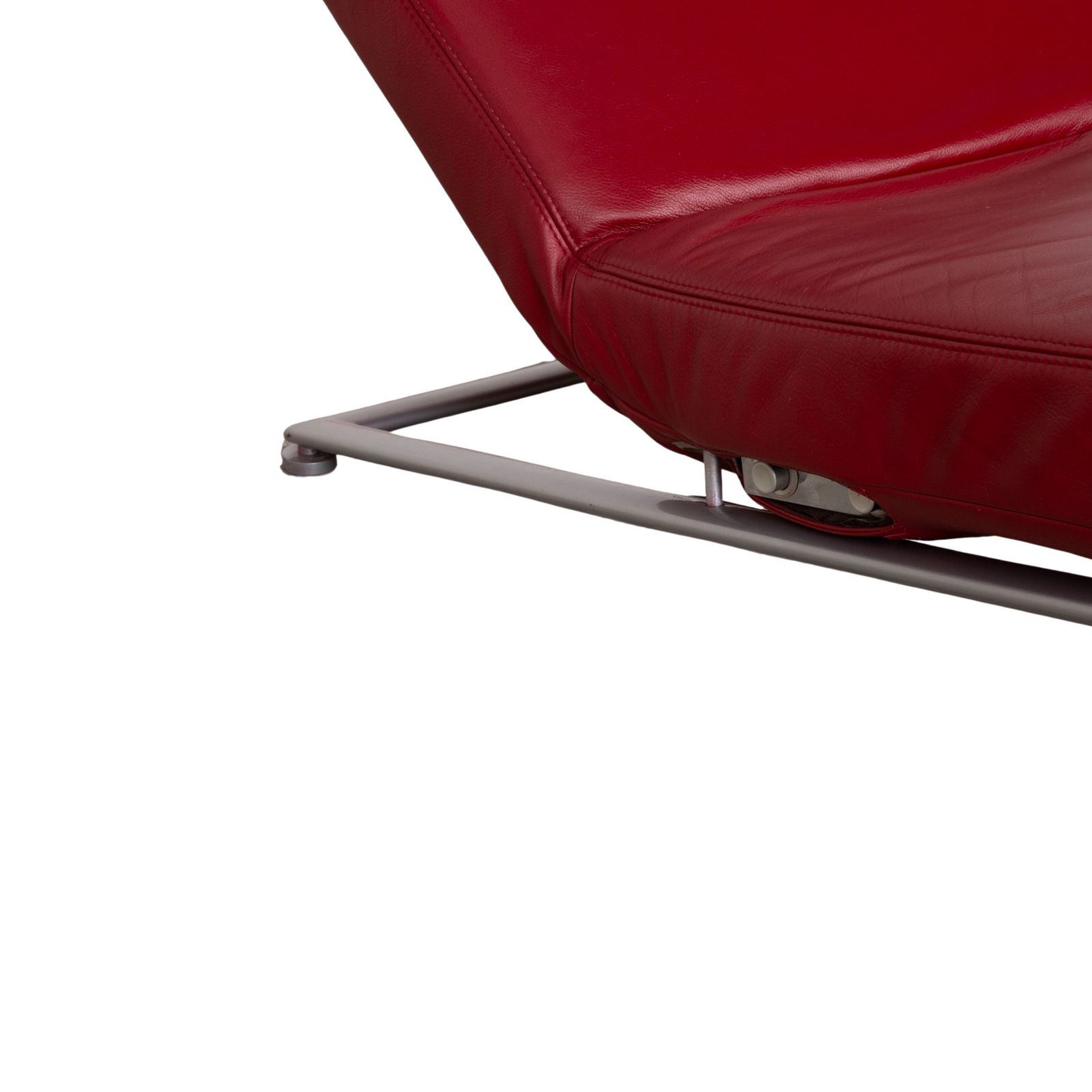 Koinor Jeremiah Leather Lounger Red Manual Function photo 1676.0