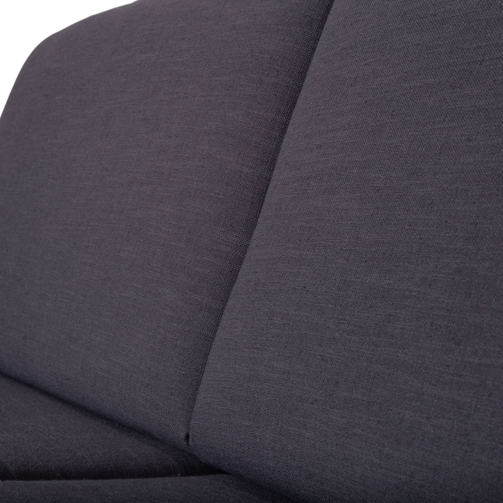 Canapé 2 places Musterring MR 837 en tissu anthracite gris, fonction couchage manuel photo buy