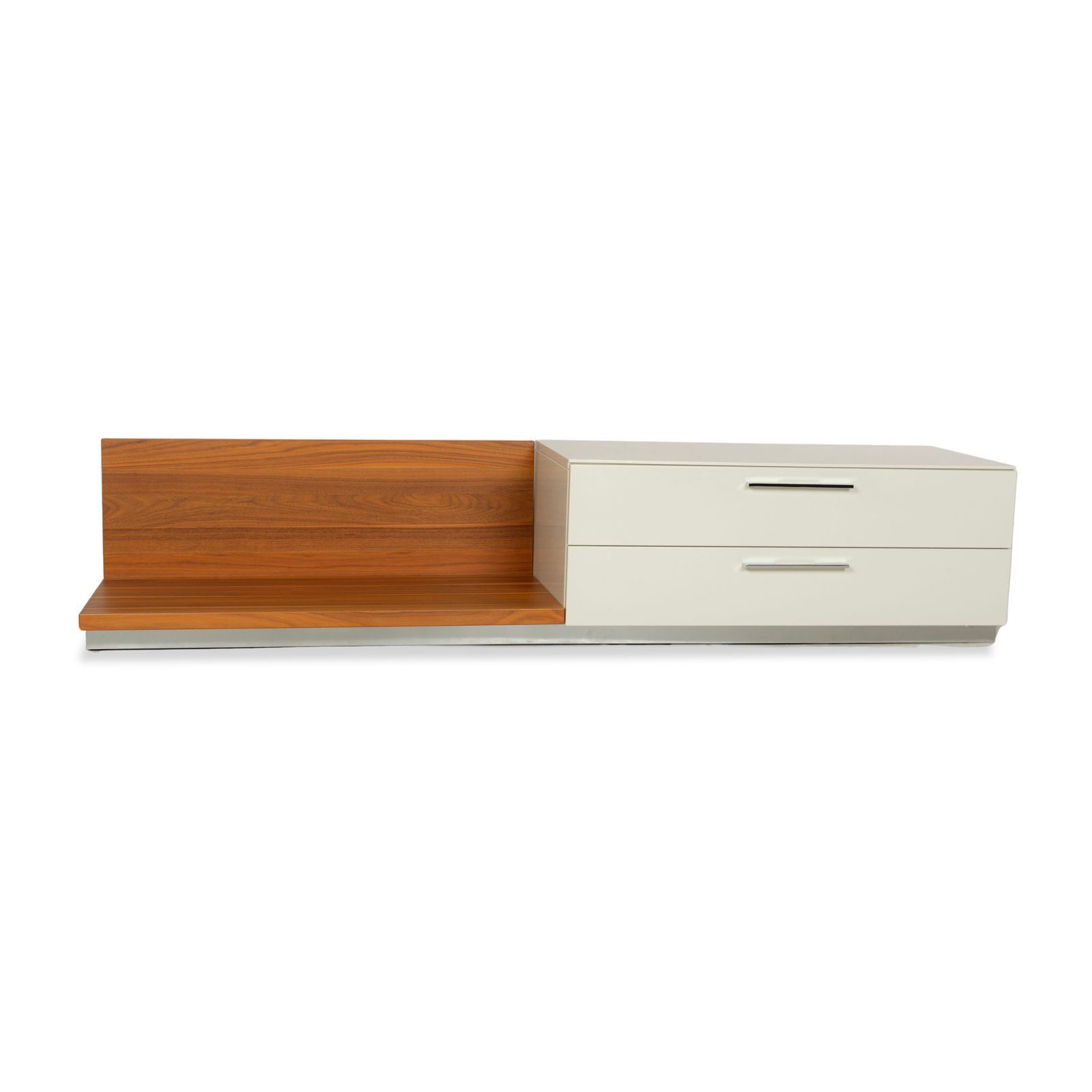 Furniture Hülsta Lilac Wooden Sideboard Cream Brown Lowboard photo