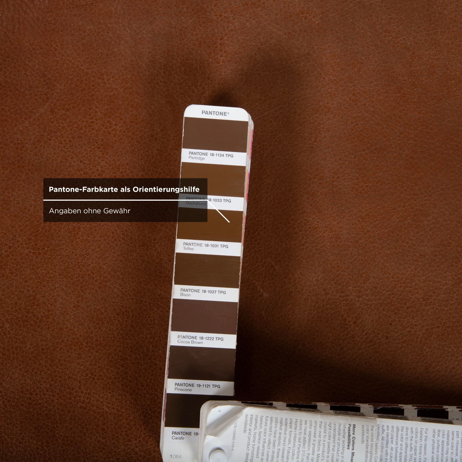 Machalke Valentino Leather Stool Brown Cognac photo vinterior