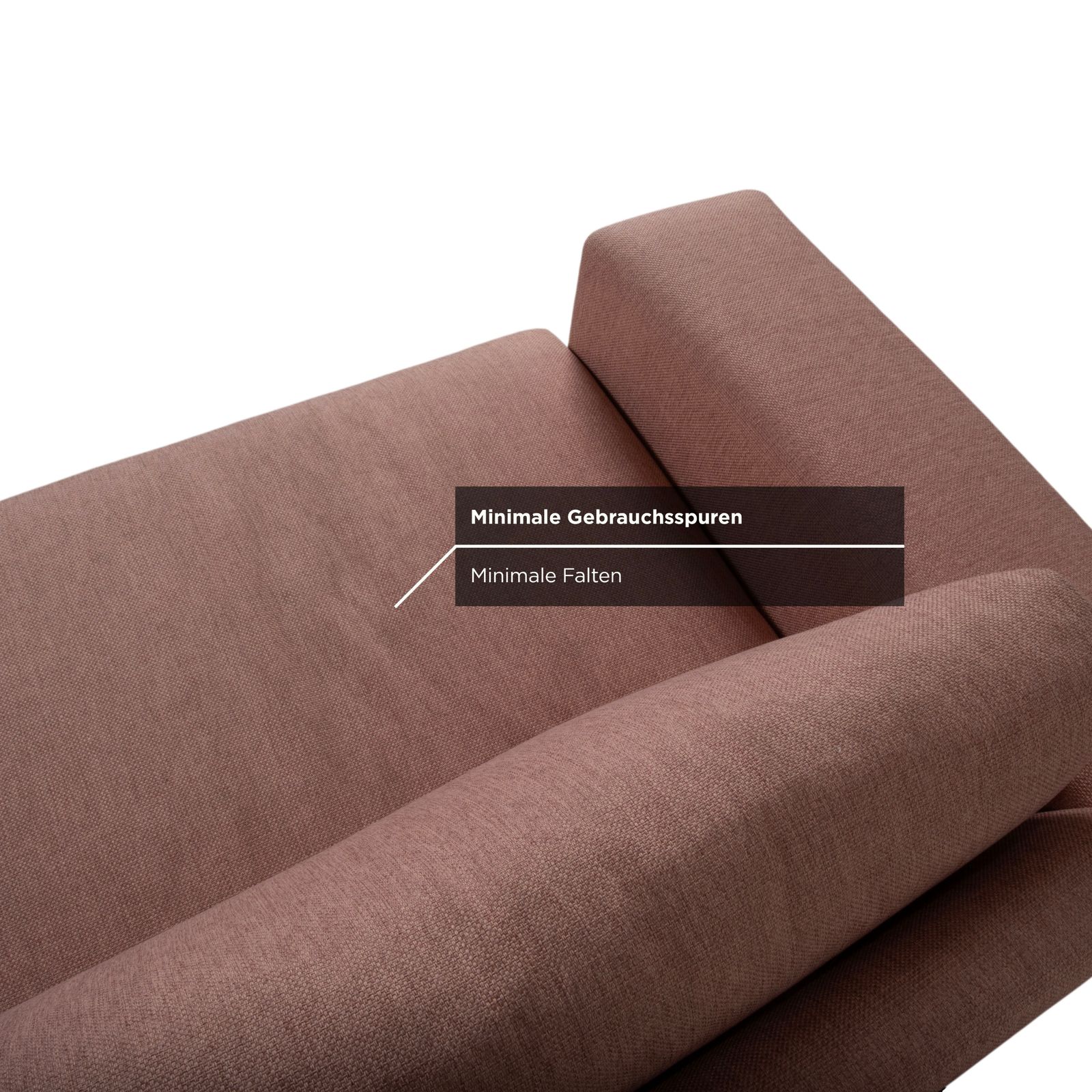 Bolia Sepia Fabric Three Seater Rosé Old Pink Sofa photo vinterior