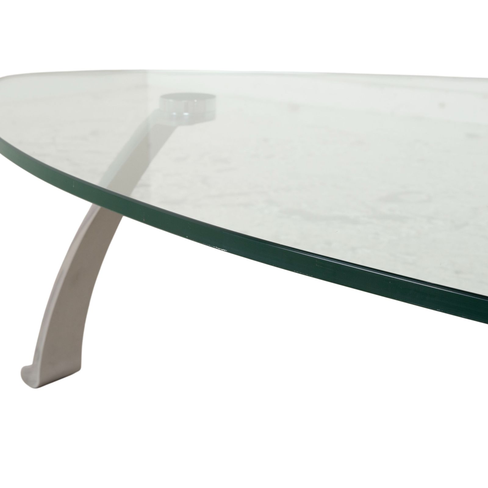 Table basse Rolf Benz 5021 en verre, argentée photo buy