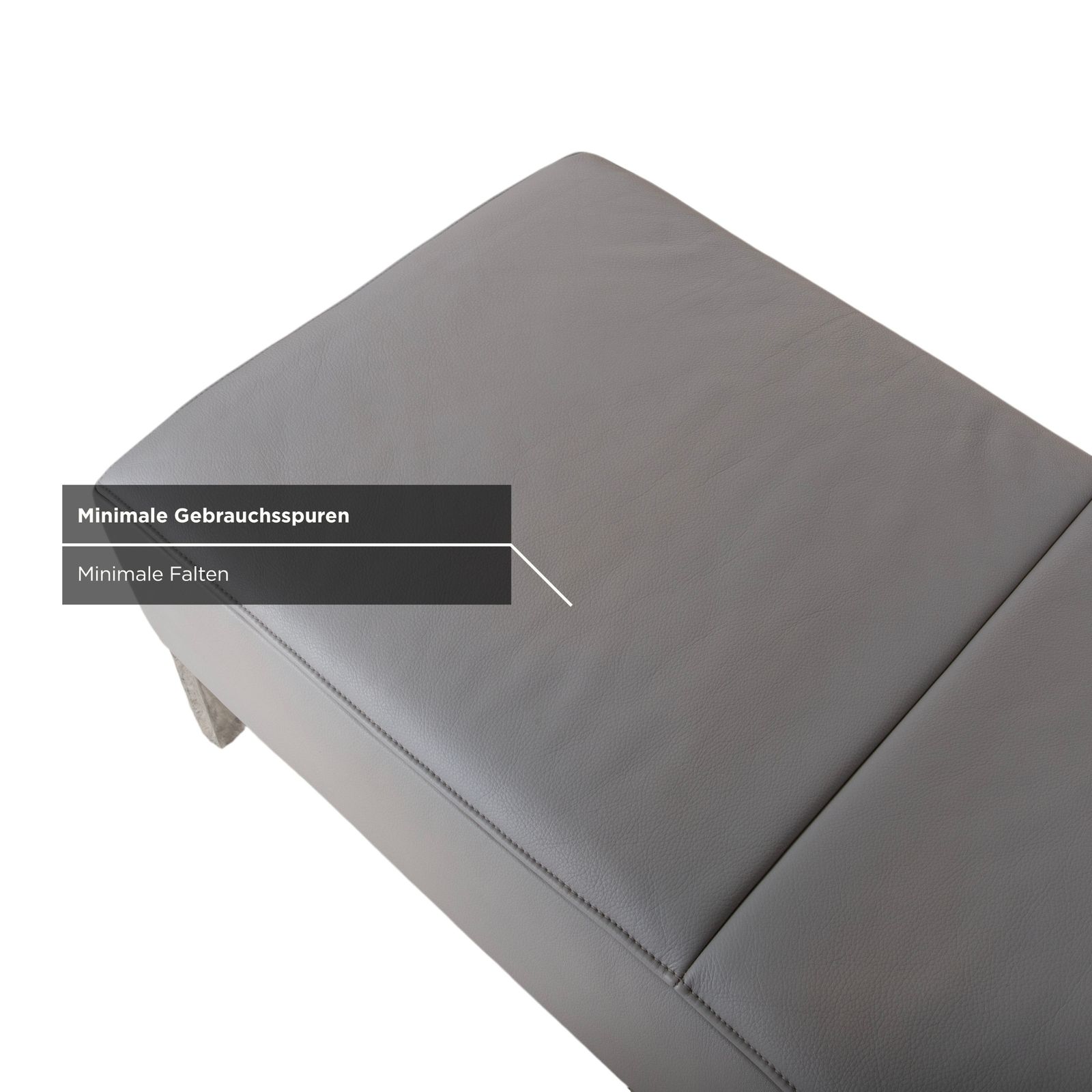De Sede Ds 112 Leather Stool Gray photo 1452.0