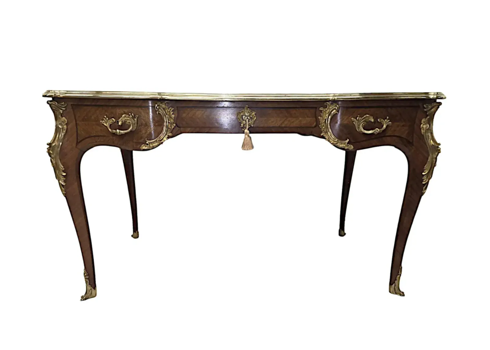 An Exceptionally Rare 19th Century French Bureau Plat photo for sale