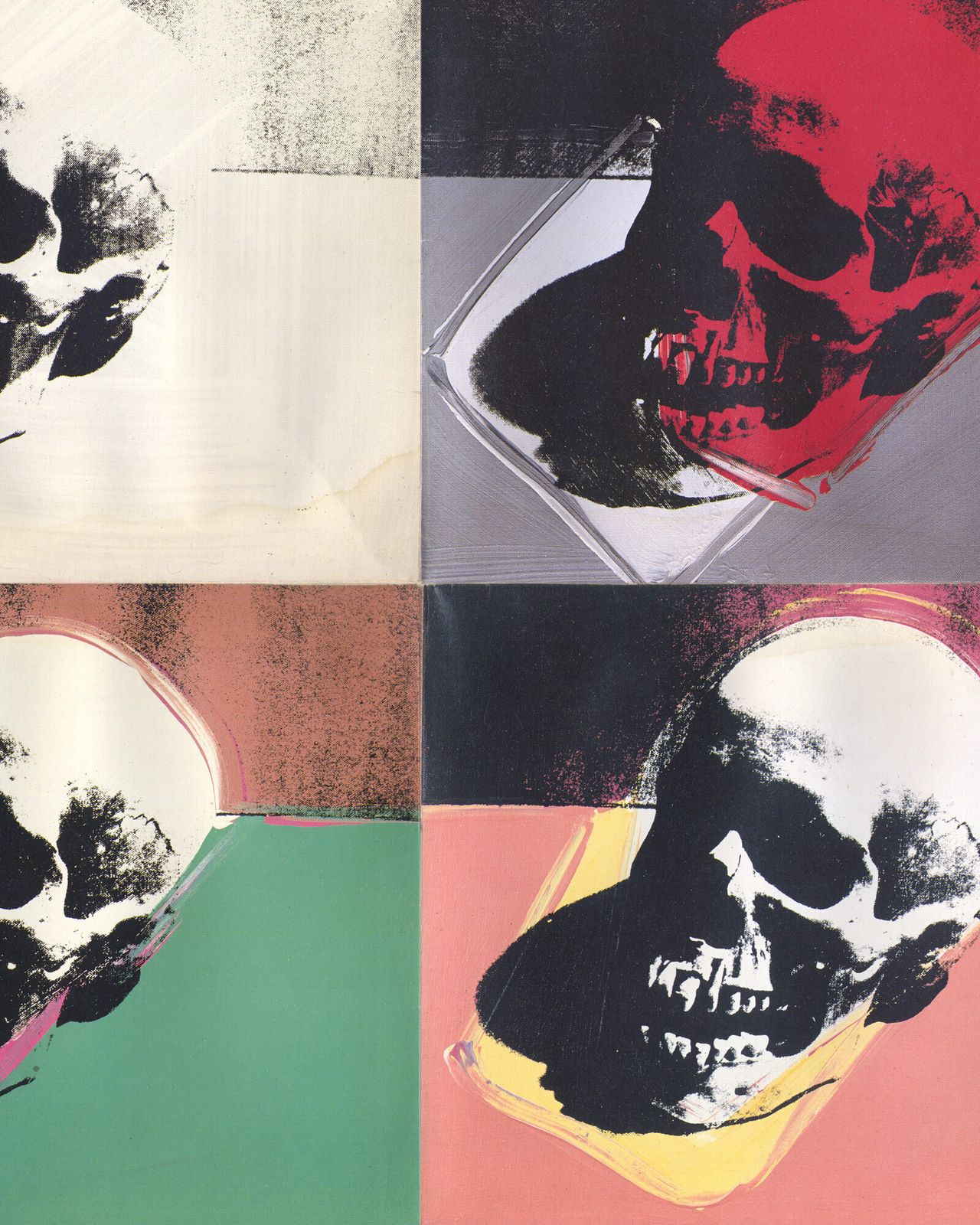 Big, Graphic Original Limited Edition Framed Warhol Poster photo for sale