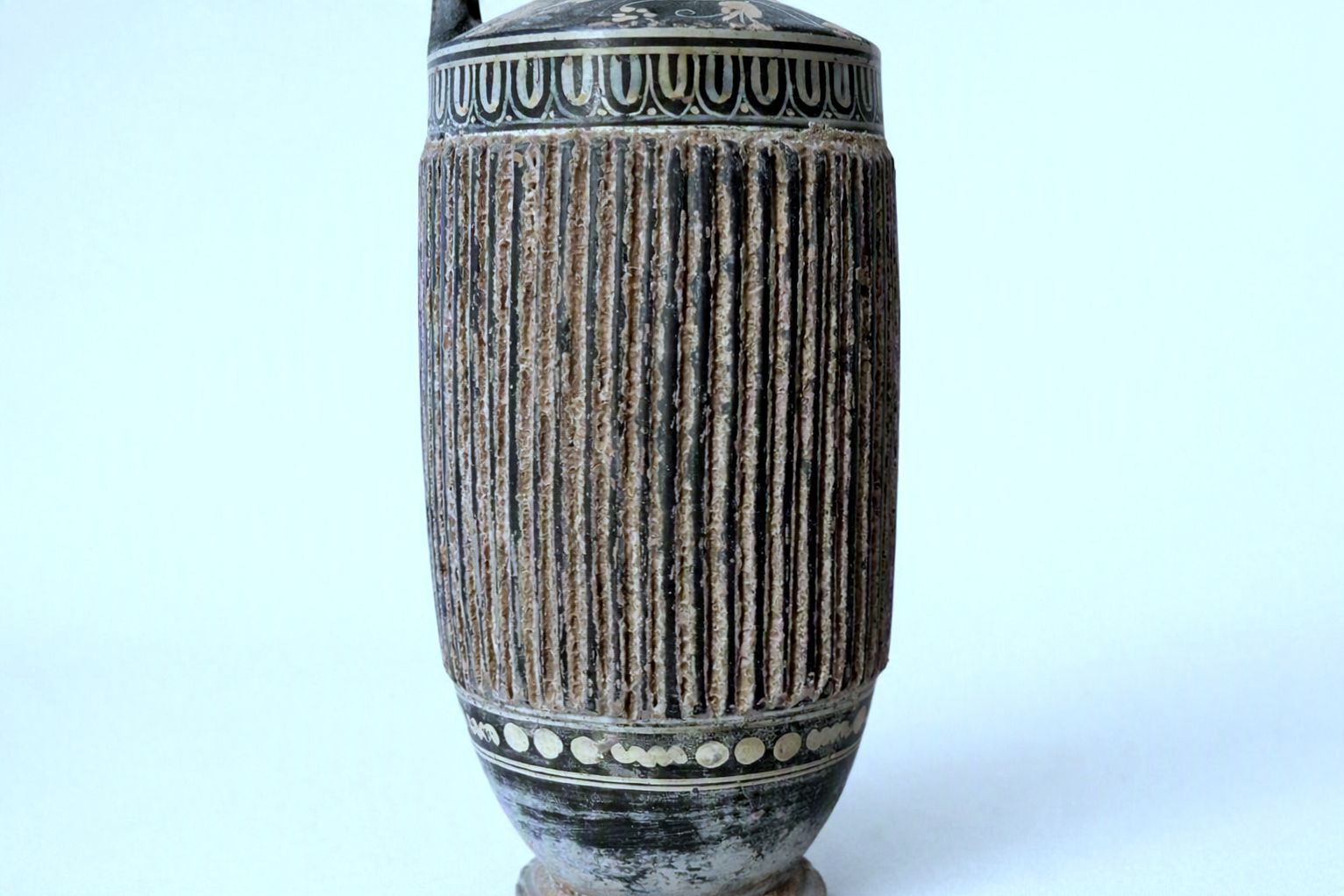 Lekythos van Gnathia, Attische stijl, 4e eeuw v.Chr. photo Woonaccessoires