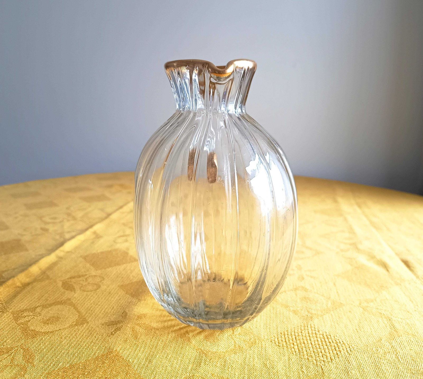 Antique Daum Nancy Gilt Water Jug, Art Nouveau Ducal Service, Lorraine Cross Signed photo for sale