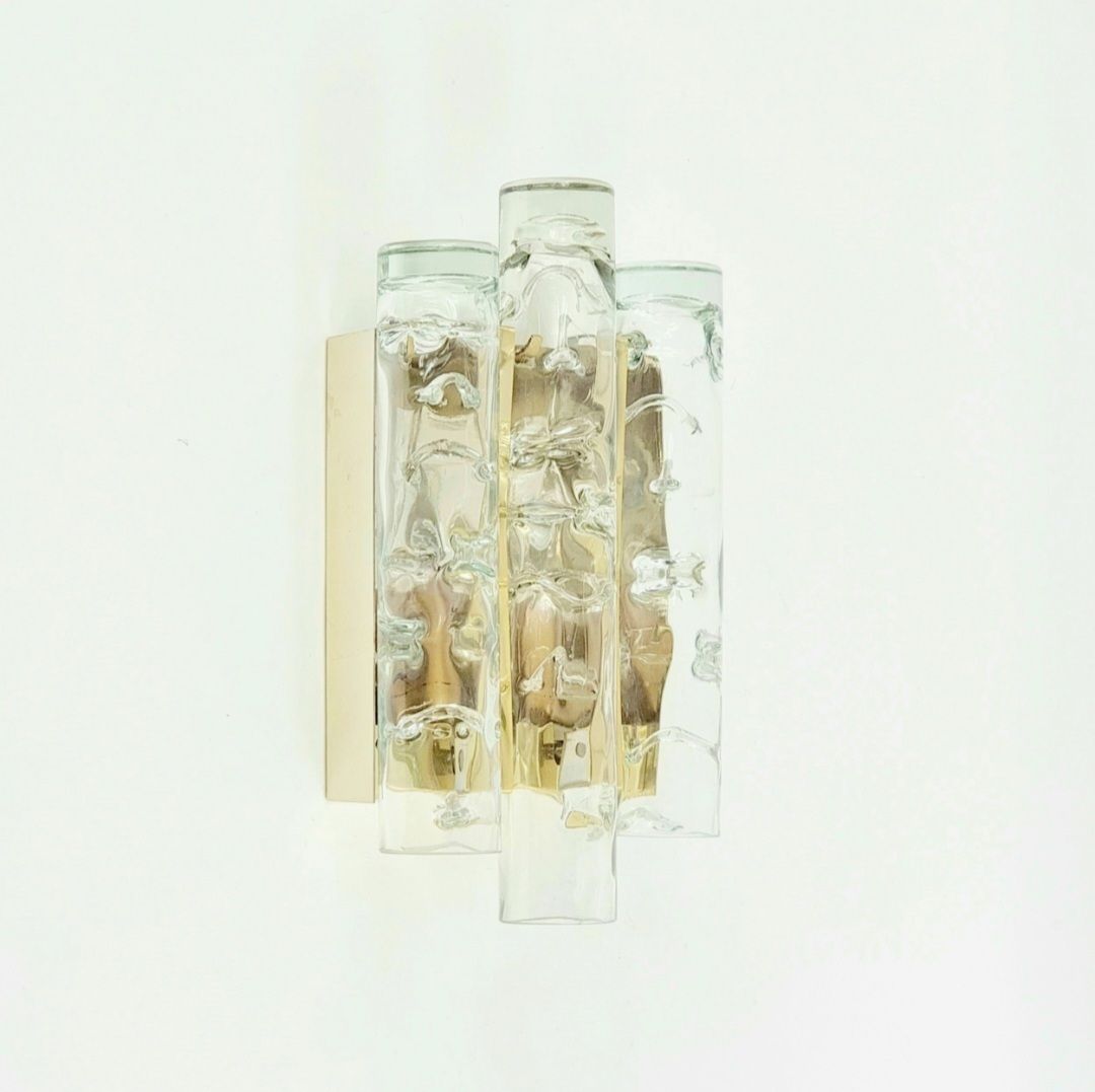 Grande applique murale mid-century modern en verre de Murano, Doria, Allemagne, années 1960 photo furniture