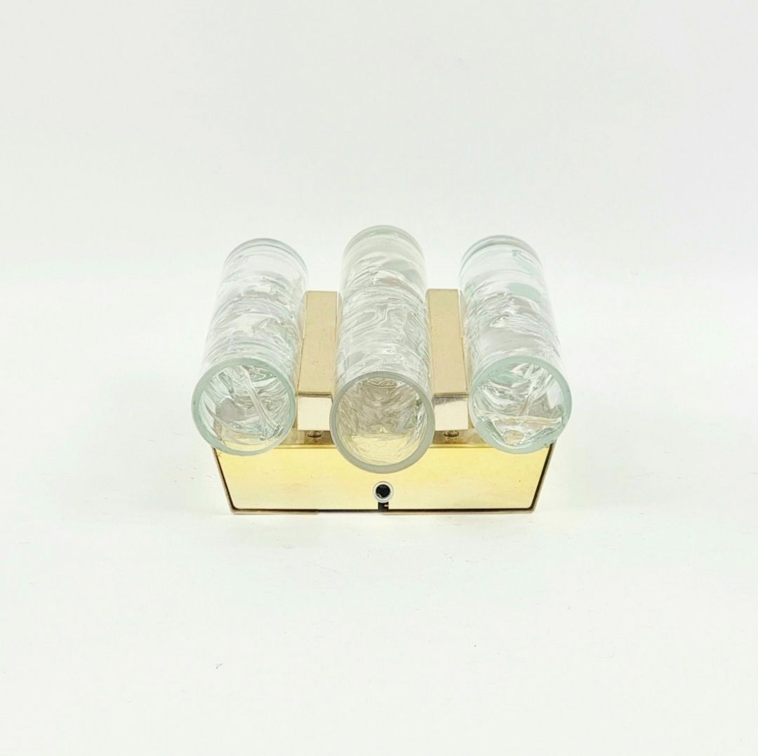 Large Mid Century Modern Murano Glass Wall Light From Doria, Germany, 1960s photo buy