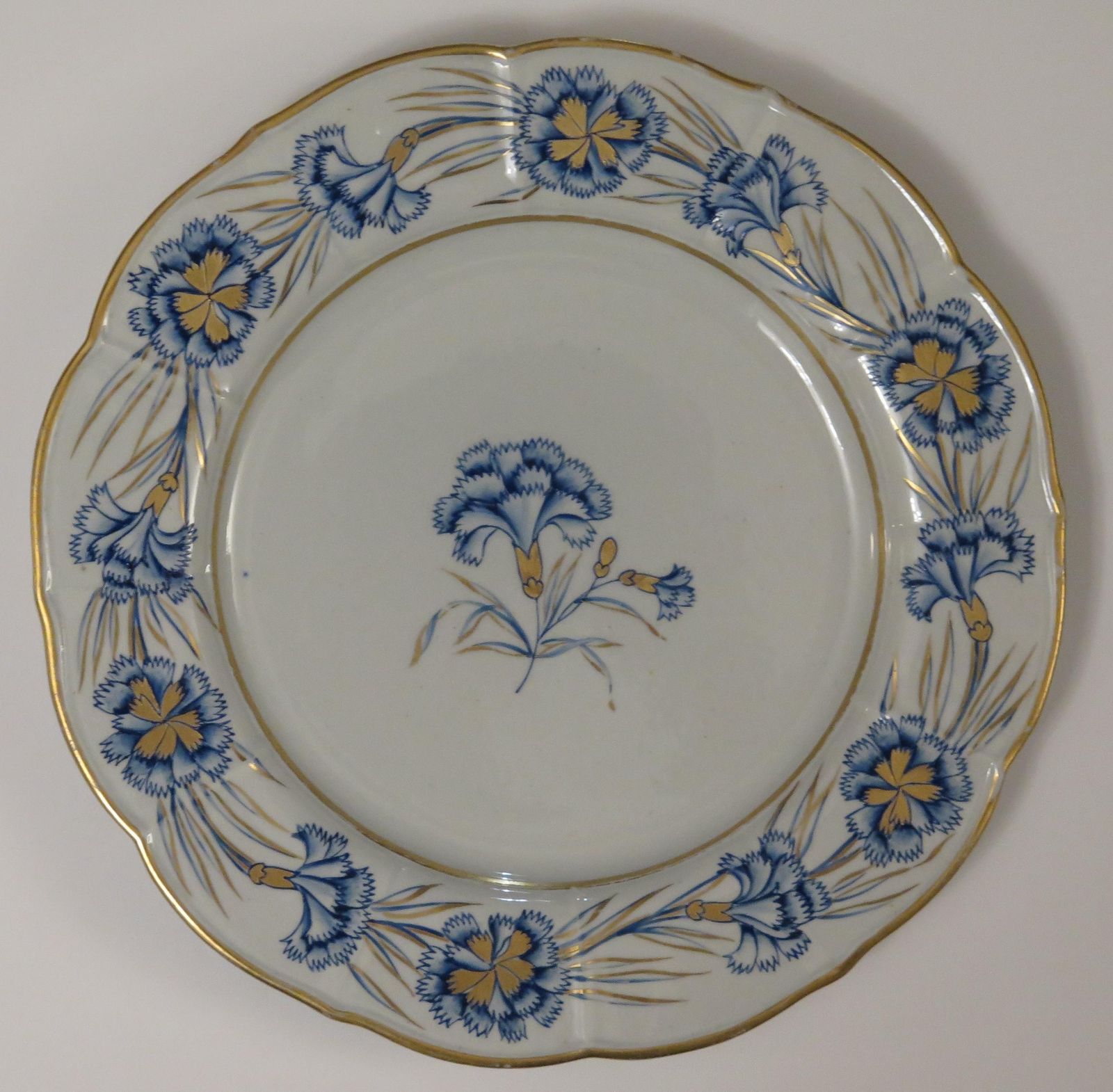 Antique Harlequin Set Of Six Mason's Ironstone Dinner Plates, 1818. photo buy