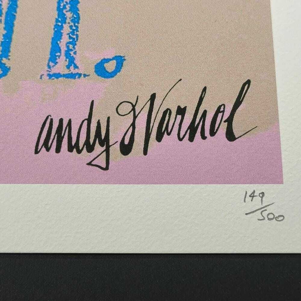 Lithographie en édition limitée « Apple Macintosh » d'Andy Warhol, par CMOA. Numérotée au crayon. photo Art