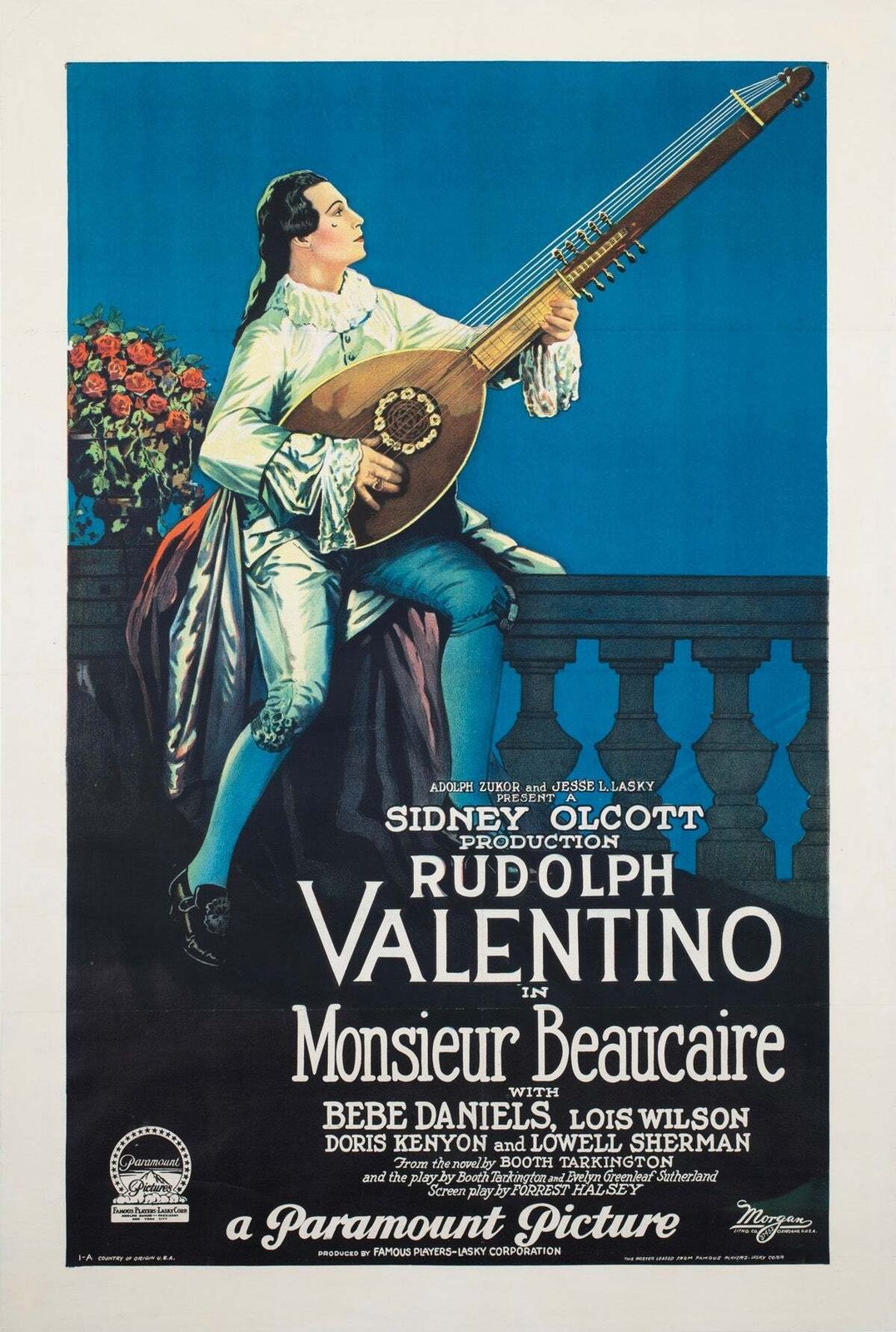 Monsieur Beaucaire 1924 Us 1 Sheet Style A Film Poster.