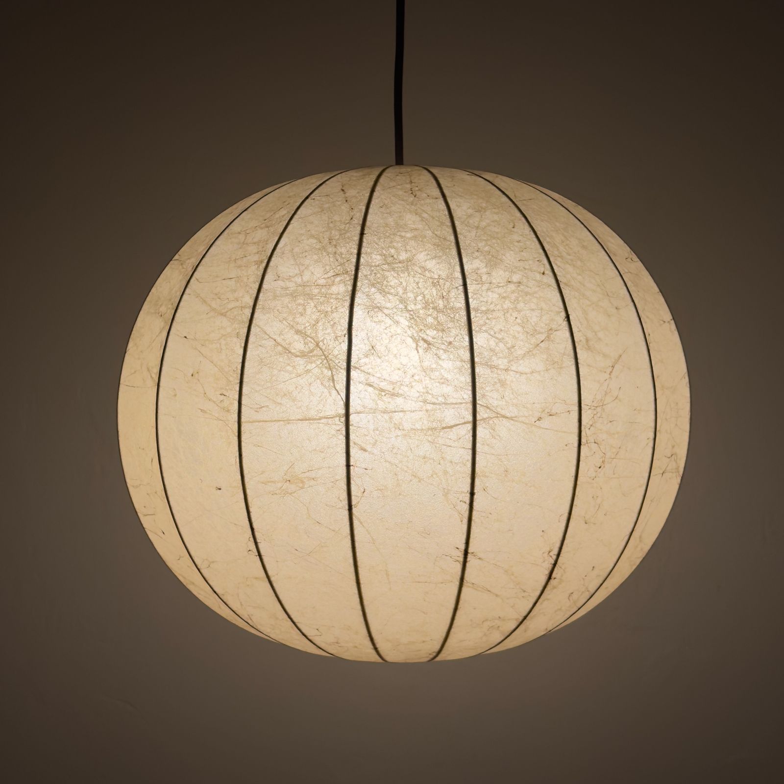 Cocoon Hanglamp van Friedel Wauer voor Goldkant Leuchten, Duitsland ca. jaren 1960 photo Verlichting