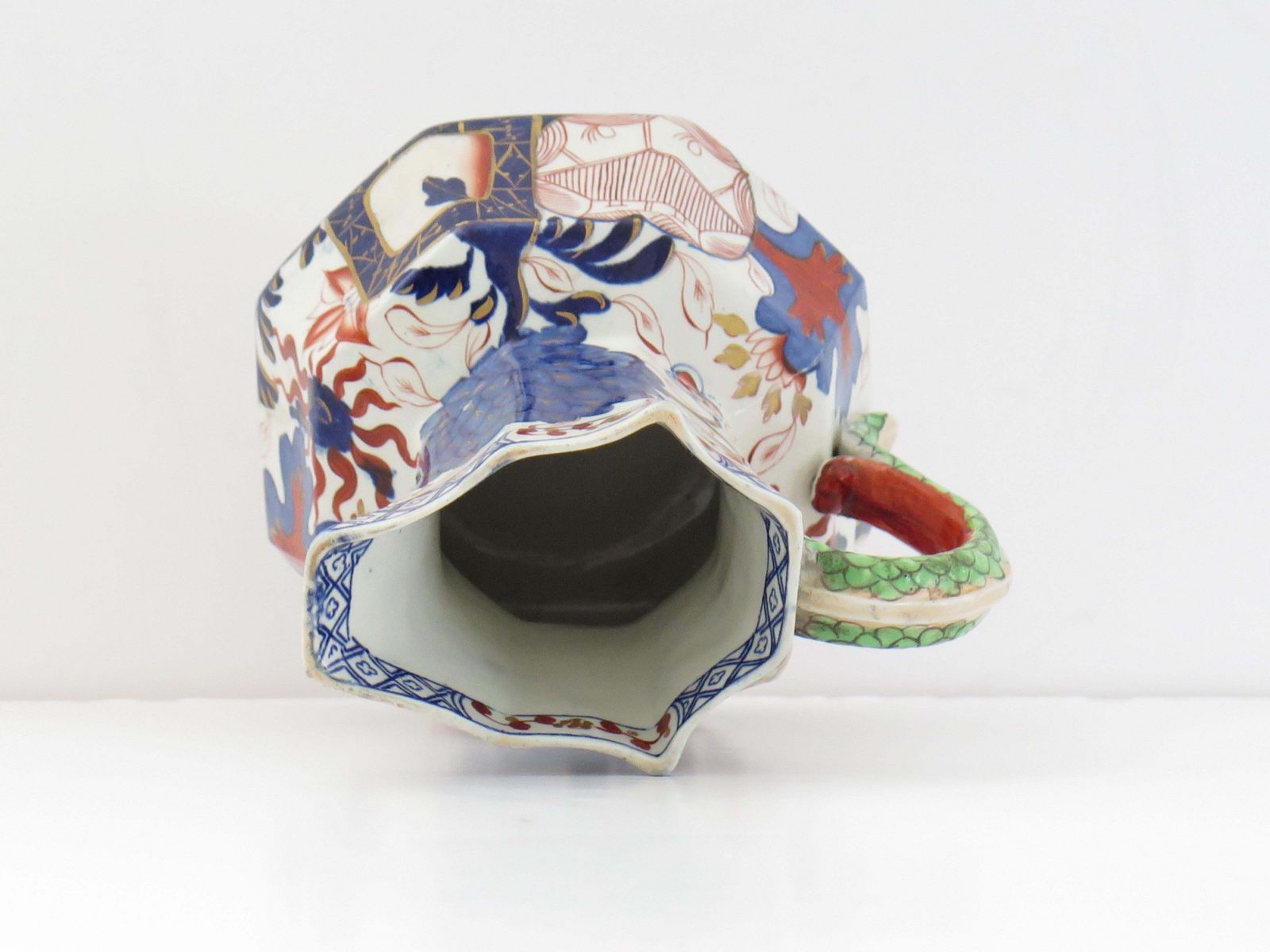 photo for sale Davenport Ironstone Pitcher, Jardinière Pattern, Georgian Circa 1815