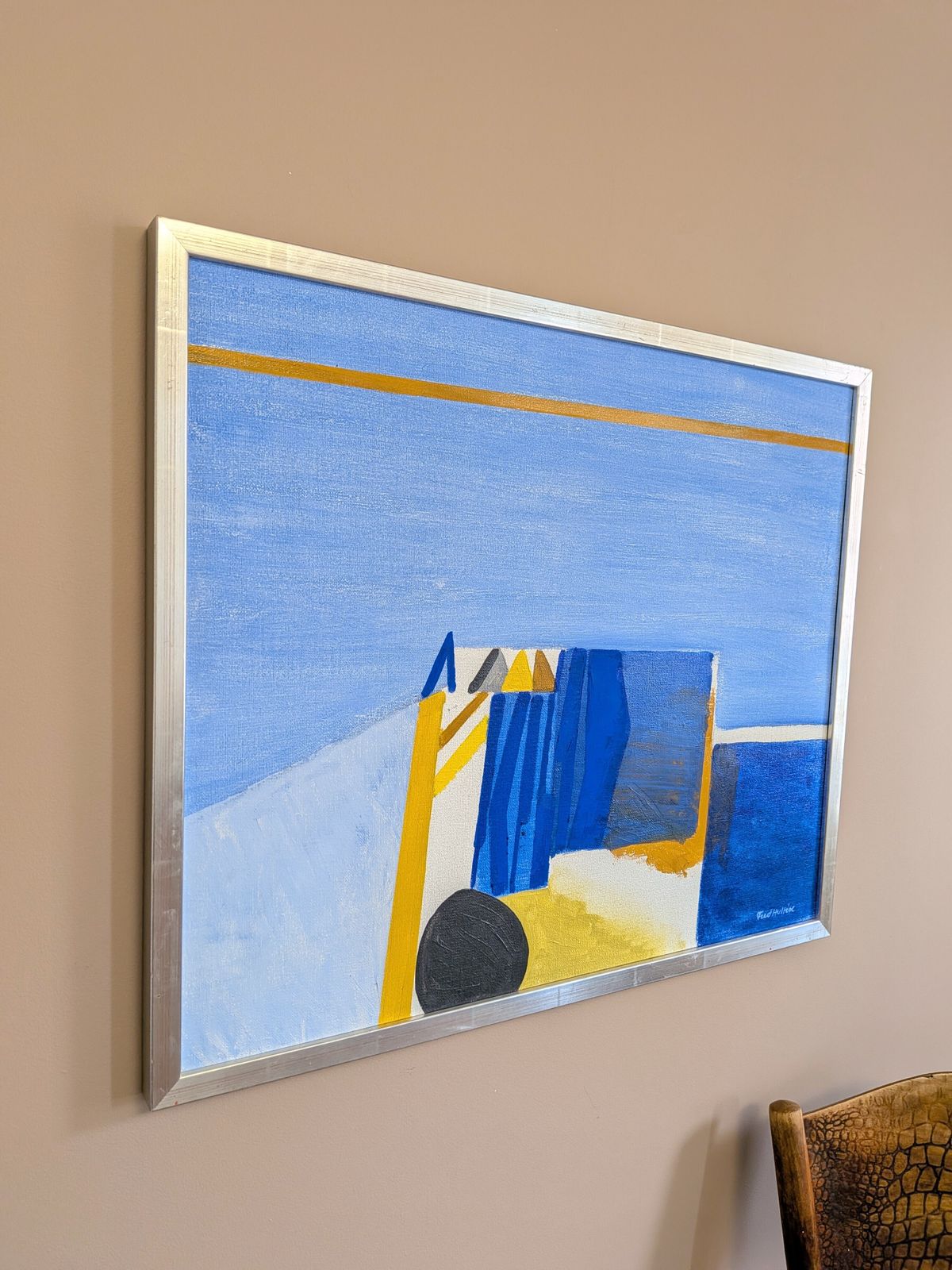 The Golden Divide, olieverfschilderij photo for sale
