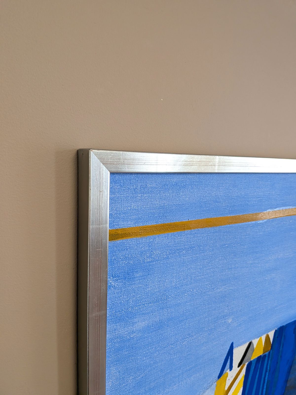 The Golden Divide, olieverfschilderij photo vinterior