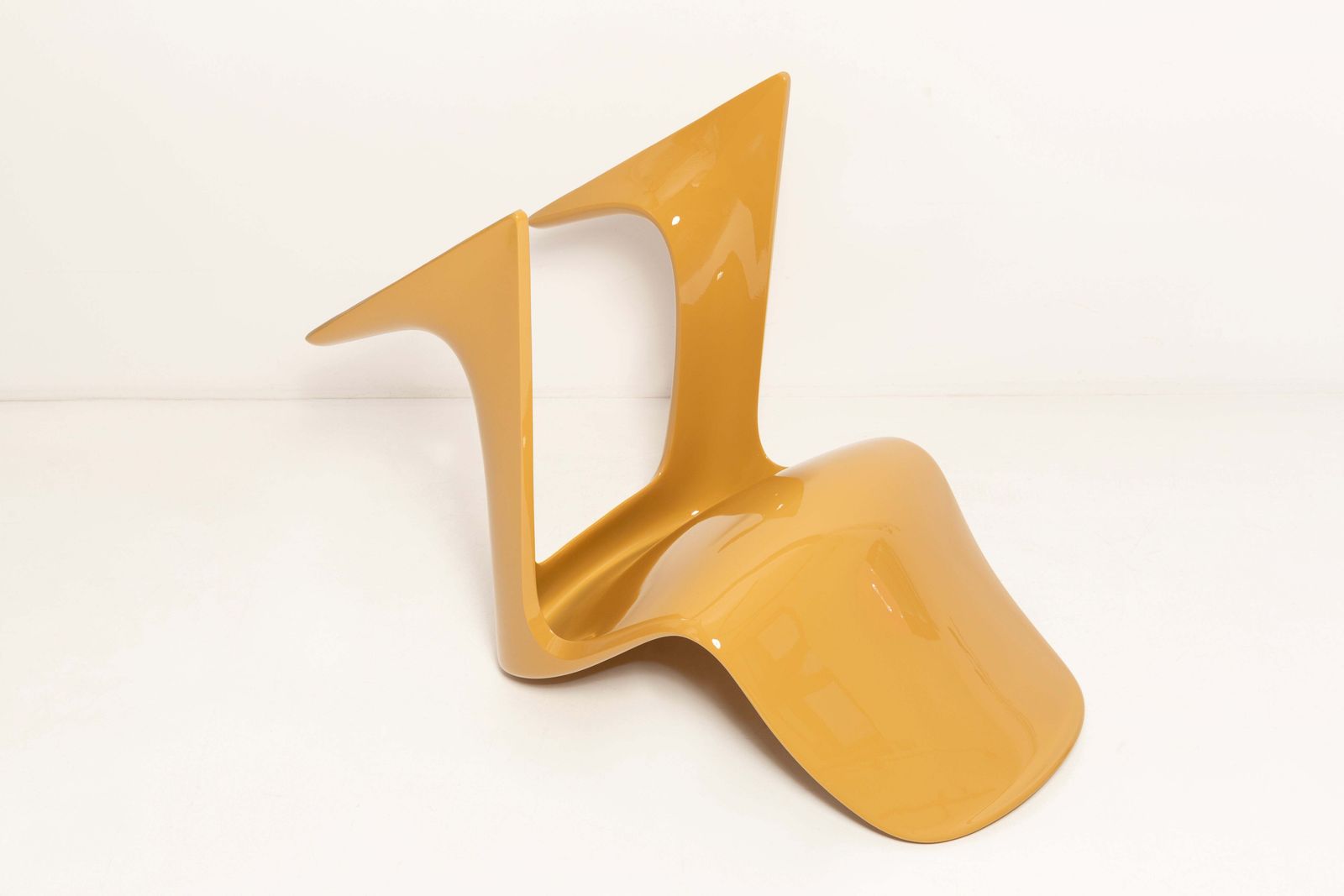 Vier Bruinbeige Kangaroo Chairs Ontworpen Door Ernst Moeckl, Duitsland, 1968 photo buy