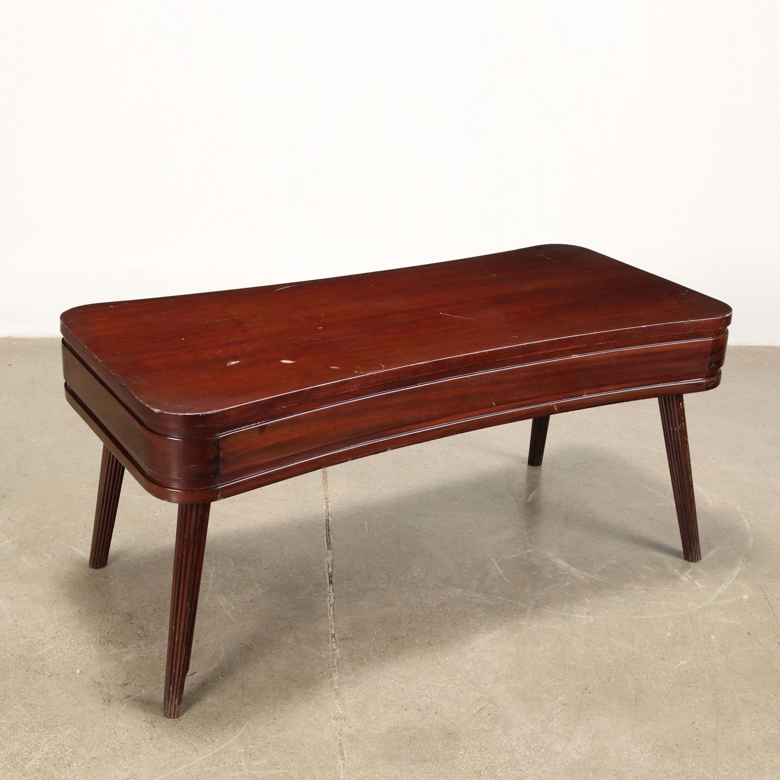 photo for sale Vintage Coffee Table Painted Beech Italy 1950s 60s