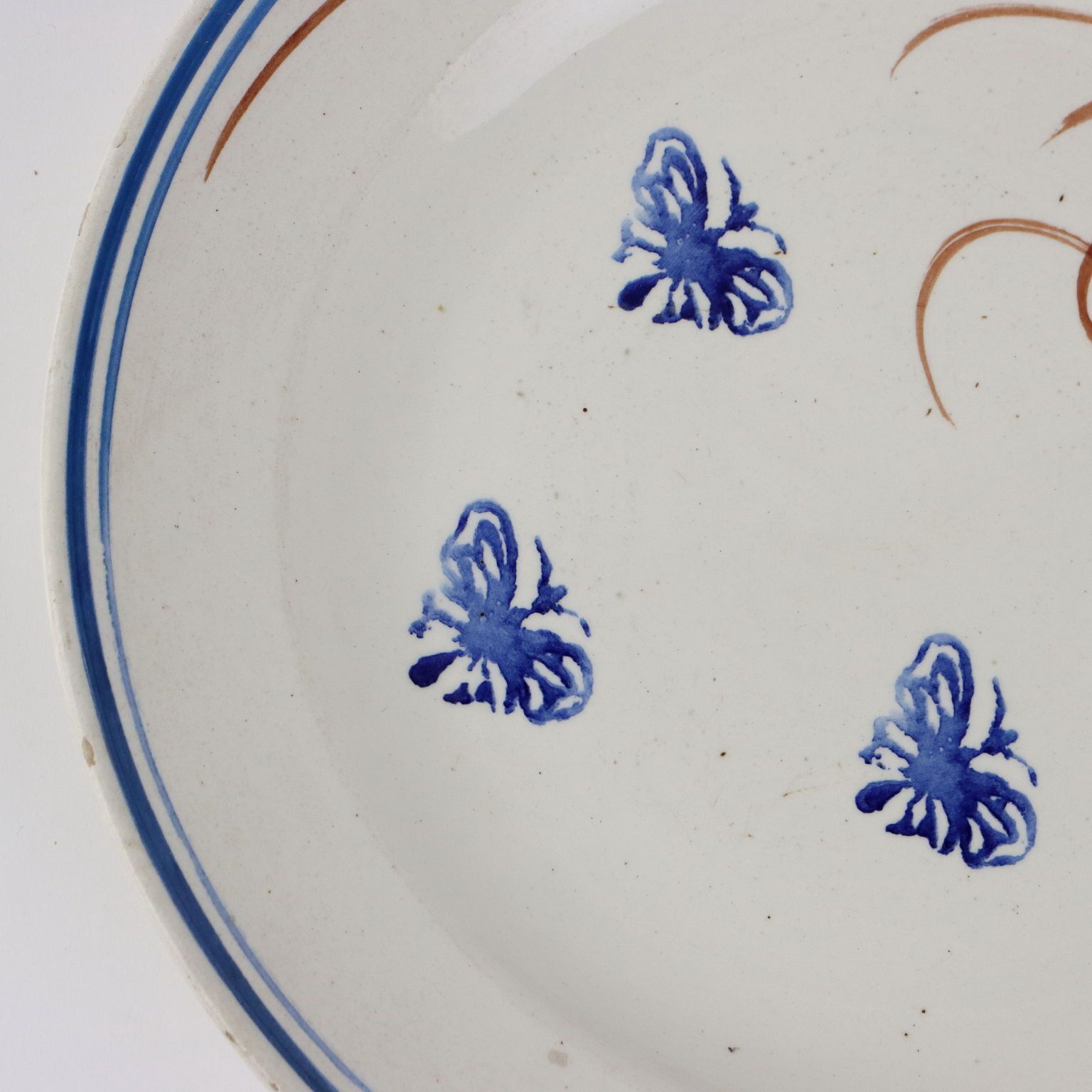 Antique Plate Mondovì Ceramic Man. Vedova Besio & Figli '900 photo 100.0