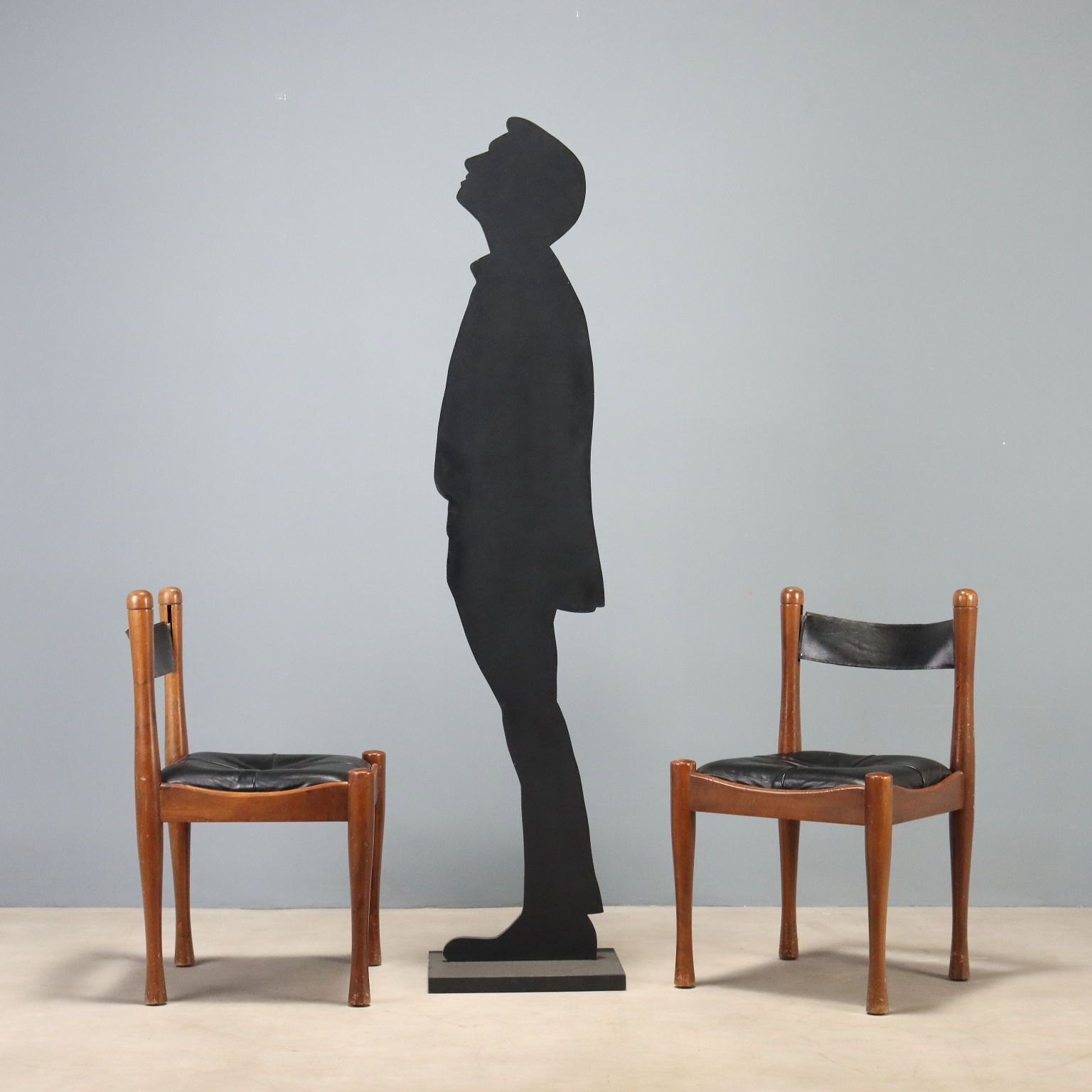 Six chaises années 1970 par Silvio Coppola pour Bernini photo for sale