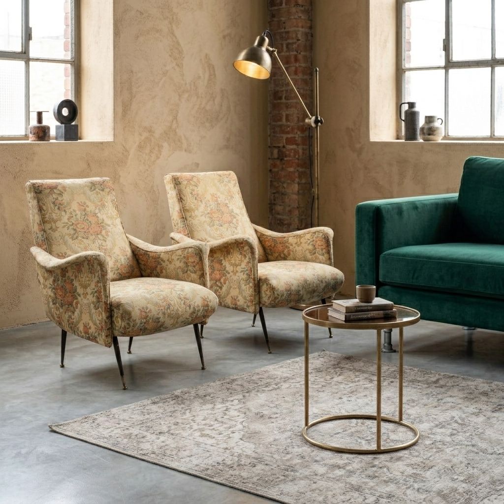 Fauteuils vintage années 1950-1960, à rénover photo furniture