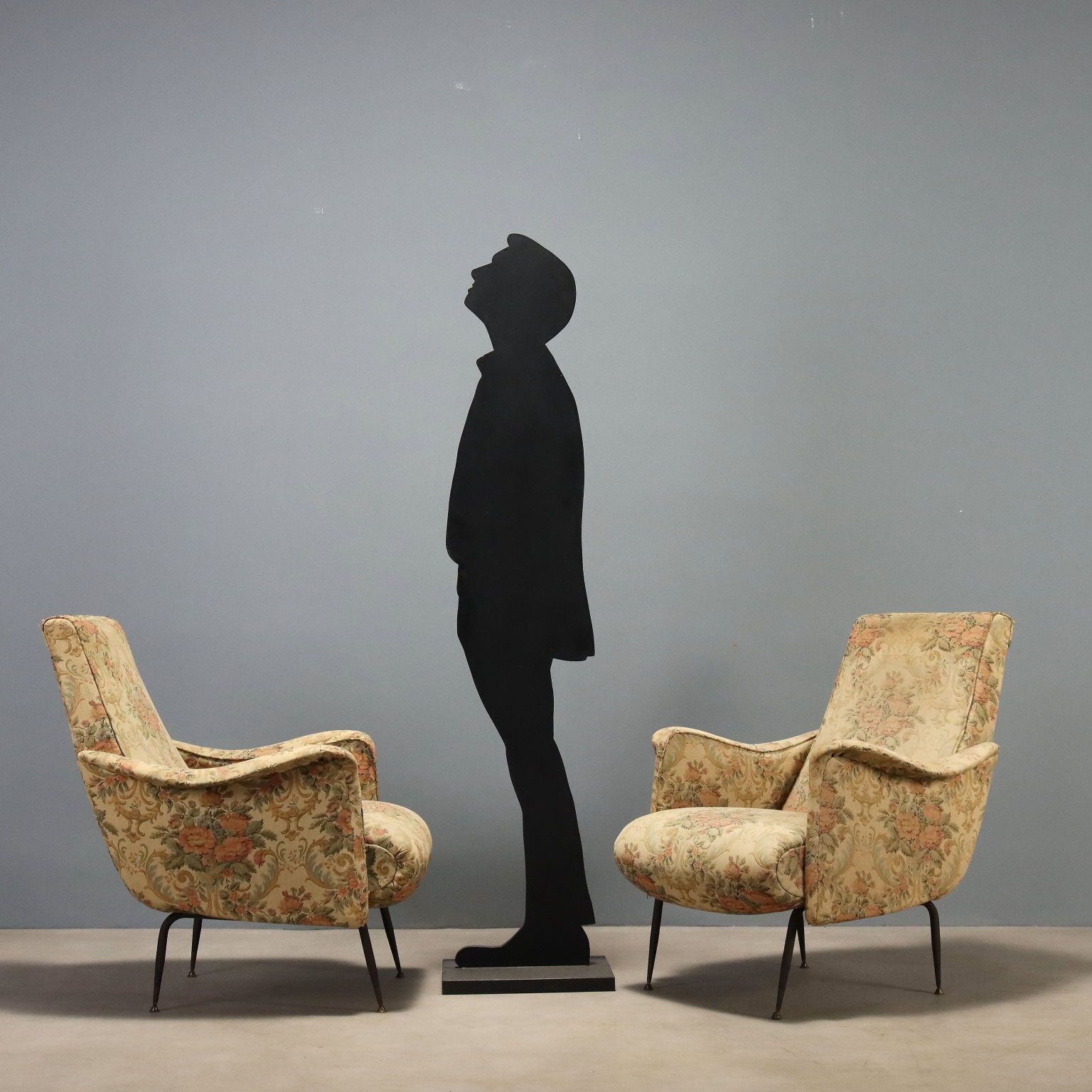 Vintage fauteuils jaren 1950-60, te renoveren photo for sale