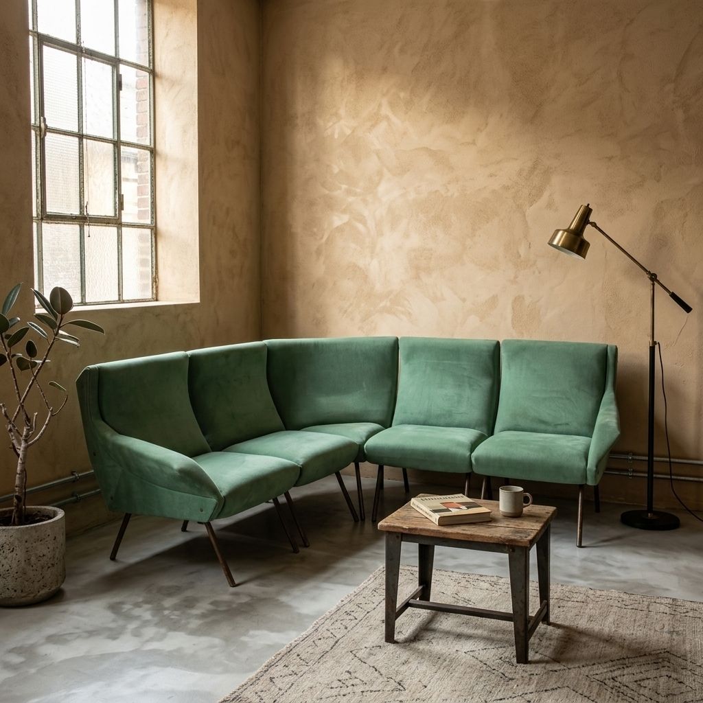 Canapé d'angle années 1960 photo furniture
