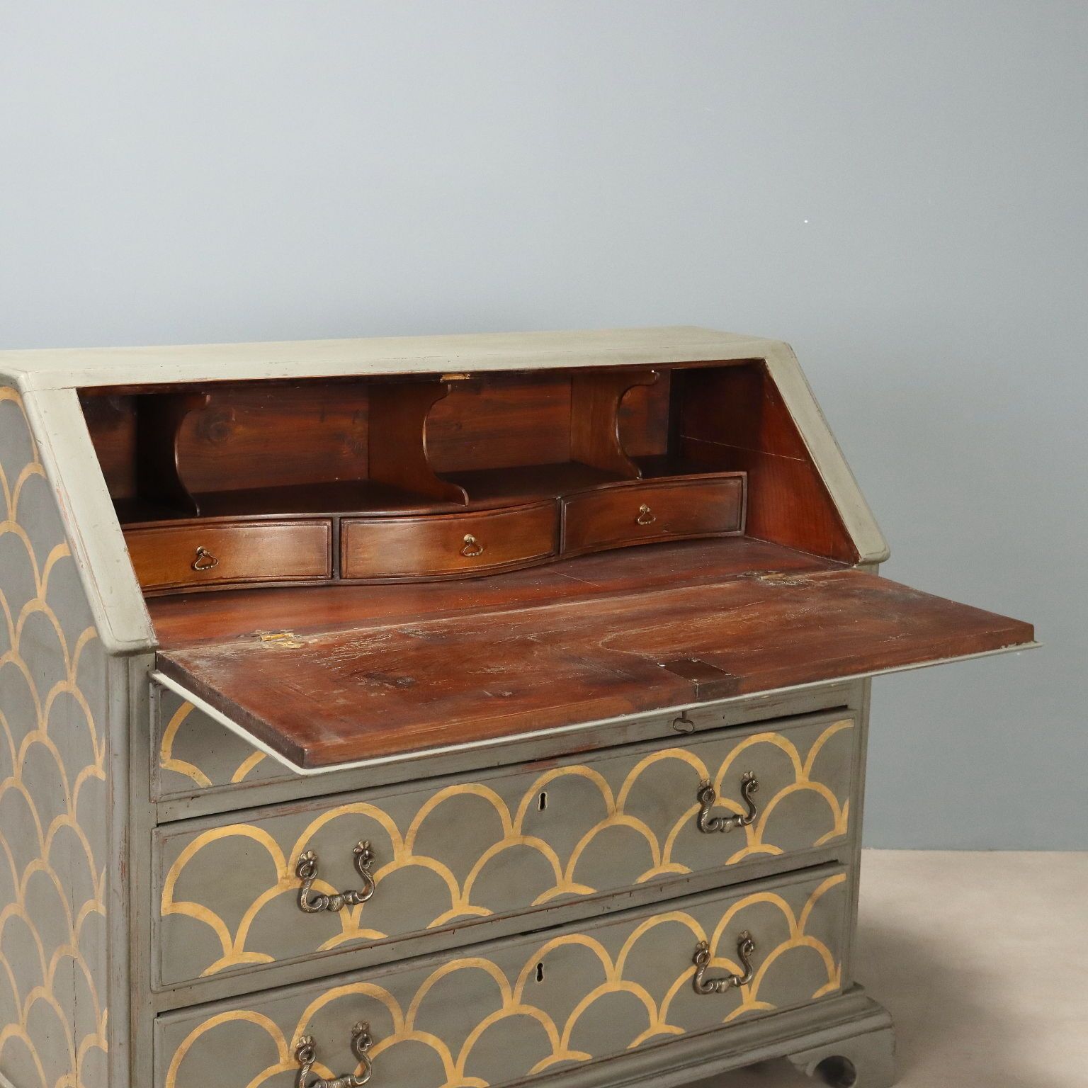 Kabinet Neoklassieke Stijl Walnoot XX Eeuw photo for sale