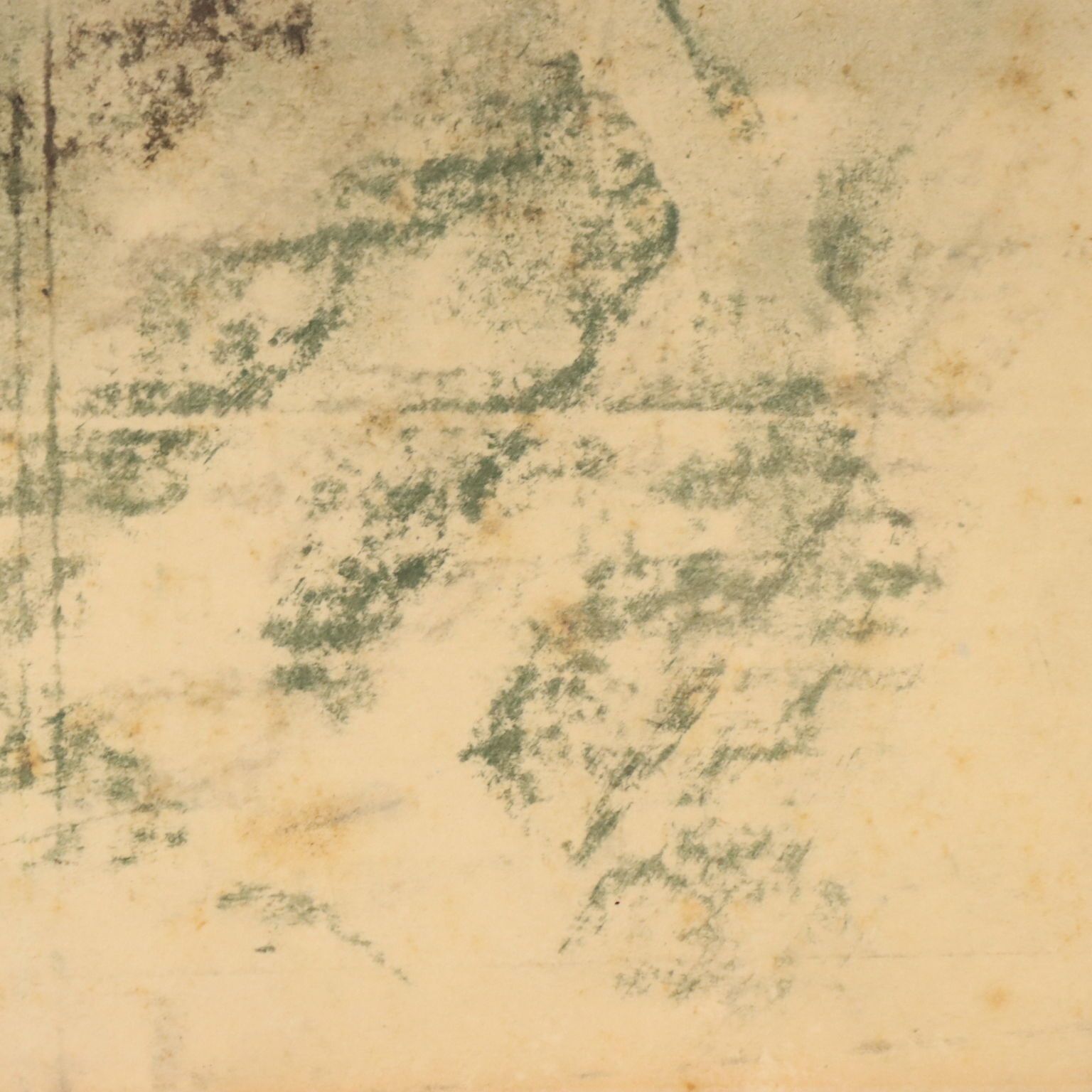 Antieke tekening gesigneerd Antonio Mancini gemengde techniek 19e eeuw photo 1360.0