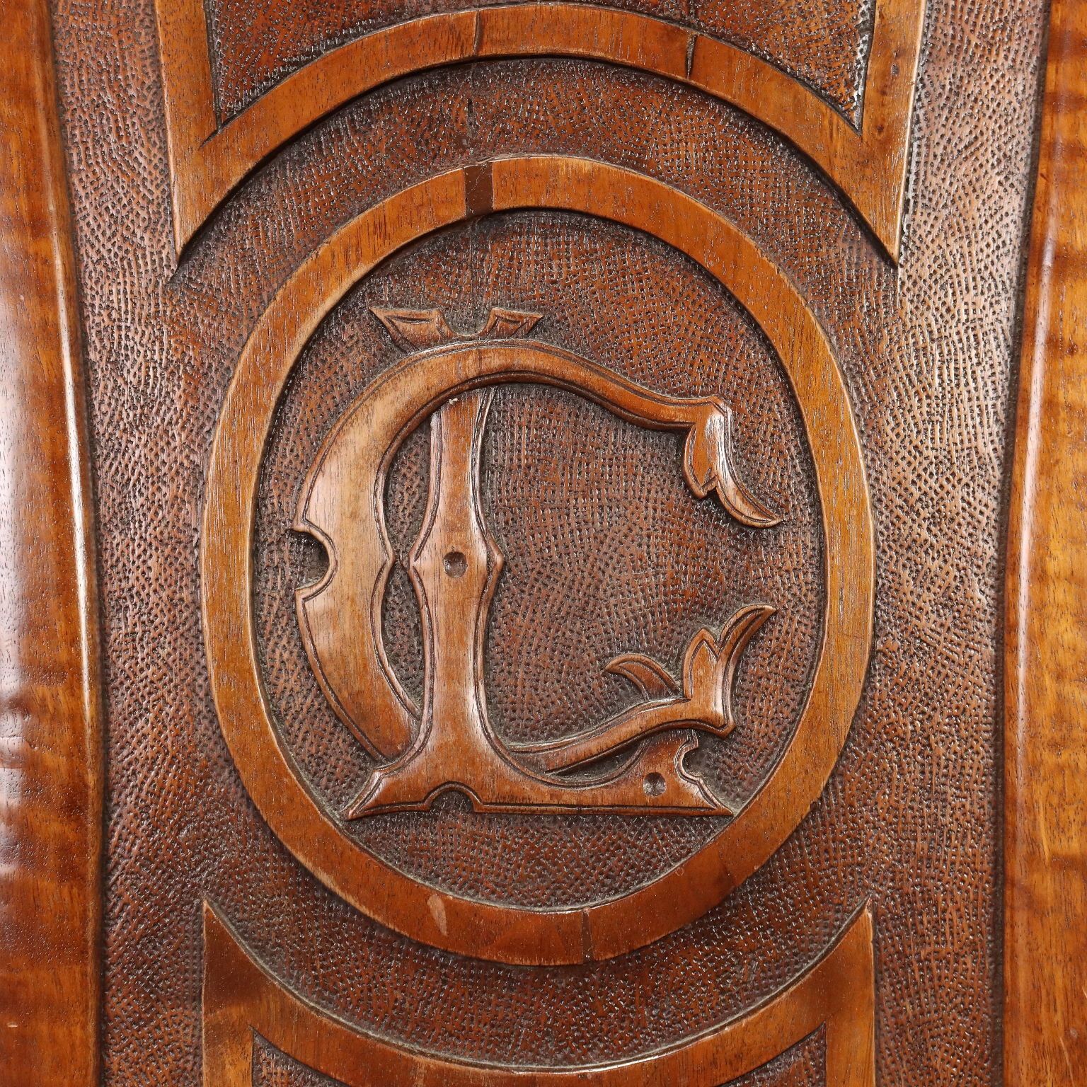 Chairs Baroque Style Carved Wood Italy XIX Century photo 350.0