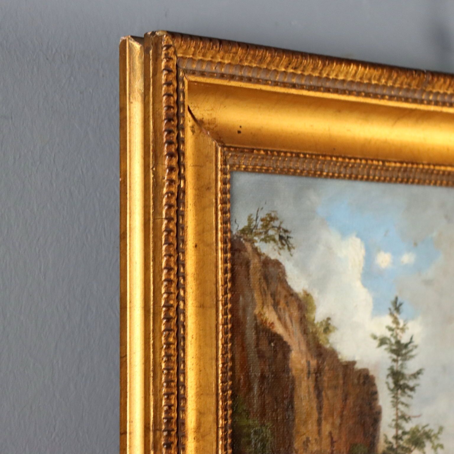 Schilderij van Ernst Gustav Doerell photo vintage