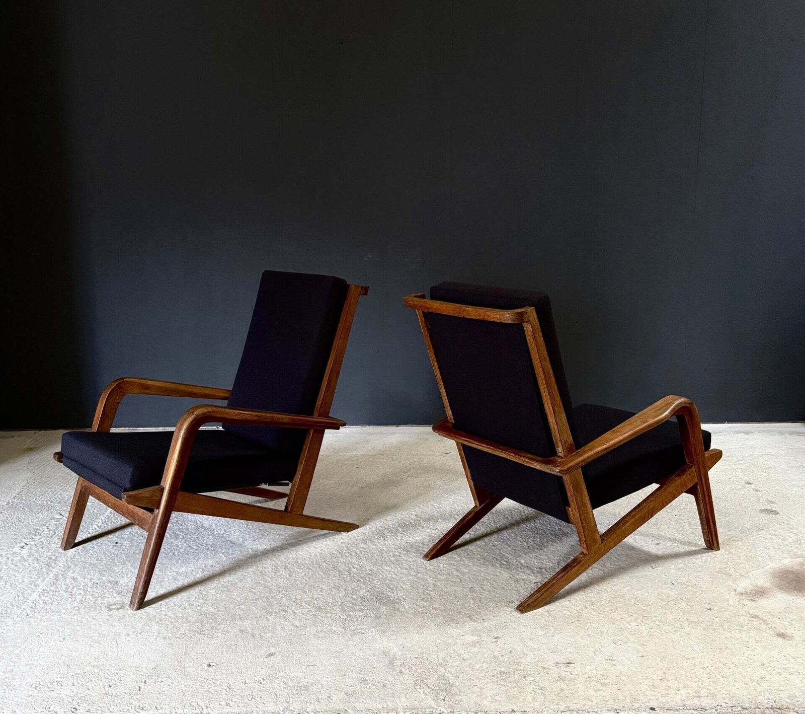 Mcm Design Lounge Chair Set, Frankrijk jaren 1950 photo 4500.0