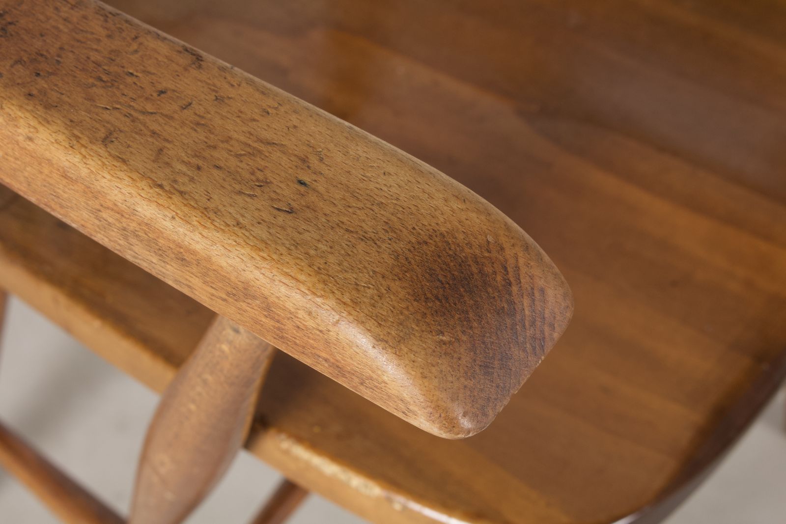 Vintage Mid-Century Teak Spijlenrug Stoel van Pastoe, Nederland, ca. jaren 1960 photo for sale
