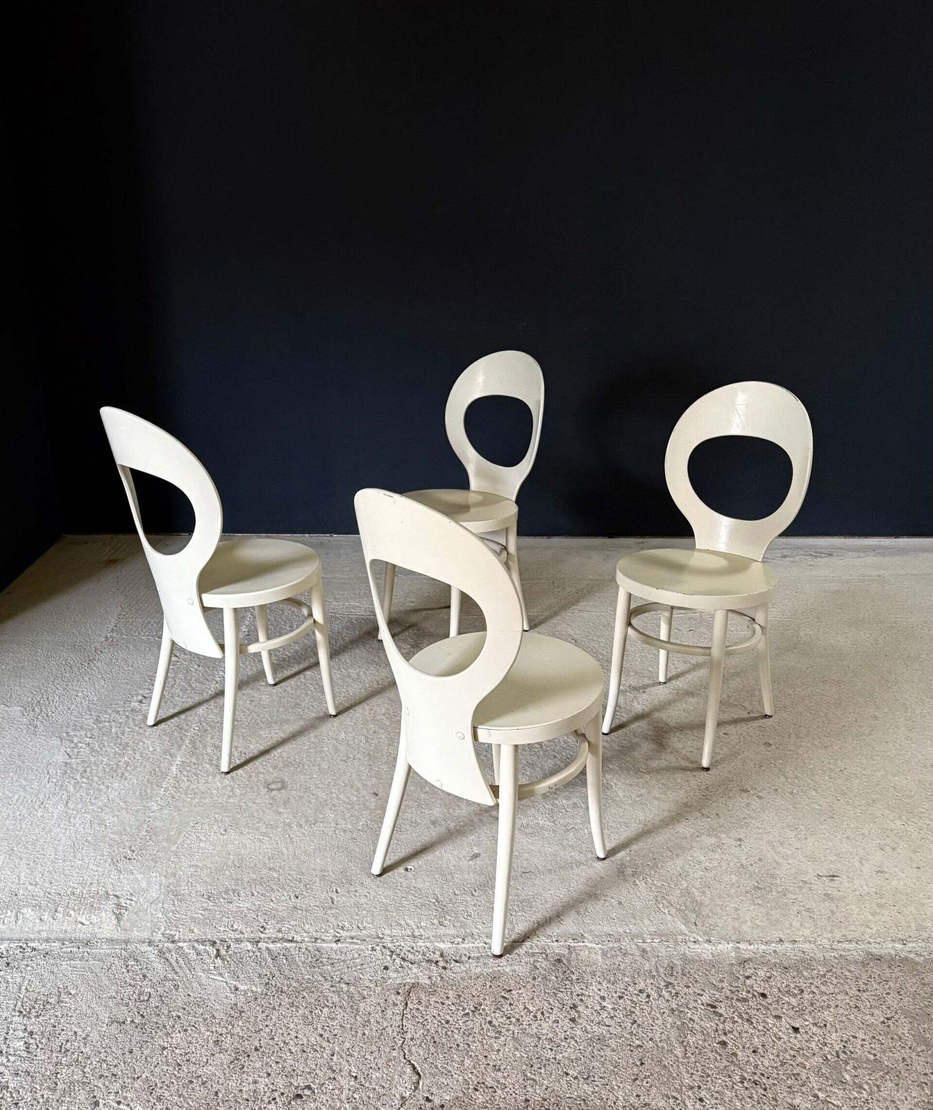 Mouette / Seagull Design Chair Set By Baumann, France 1950's photo Furniture