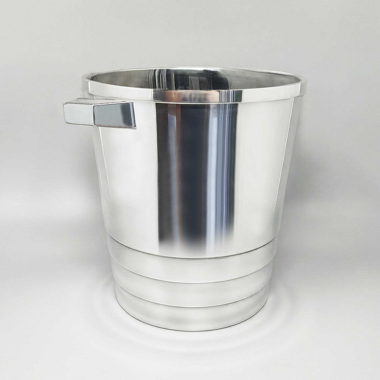 Art Deco Silver Plated Champagne Ice Bucket By Luc Lanel For Christofle Gallia Collection, France, 1930 photo Home Decor