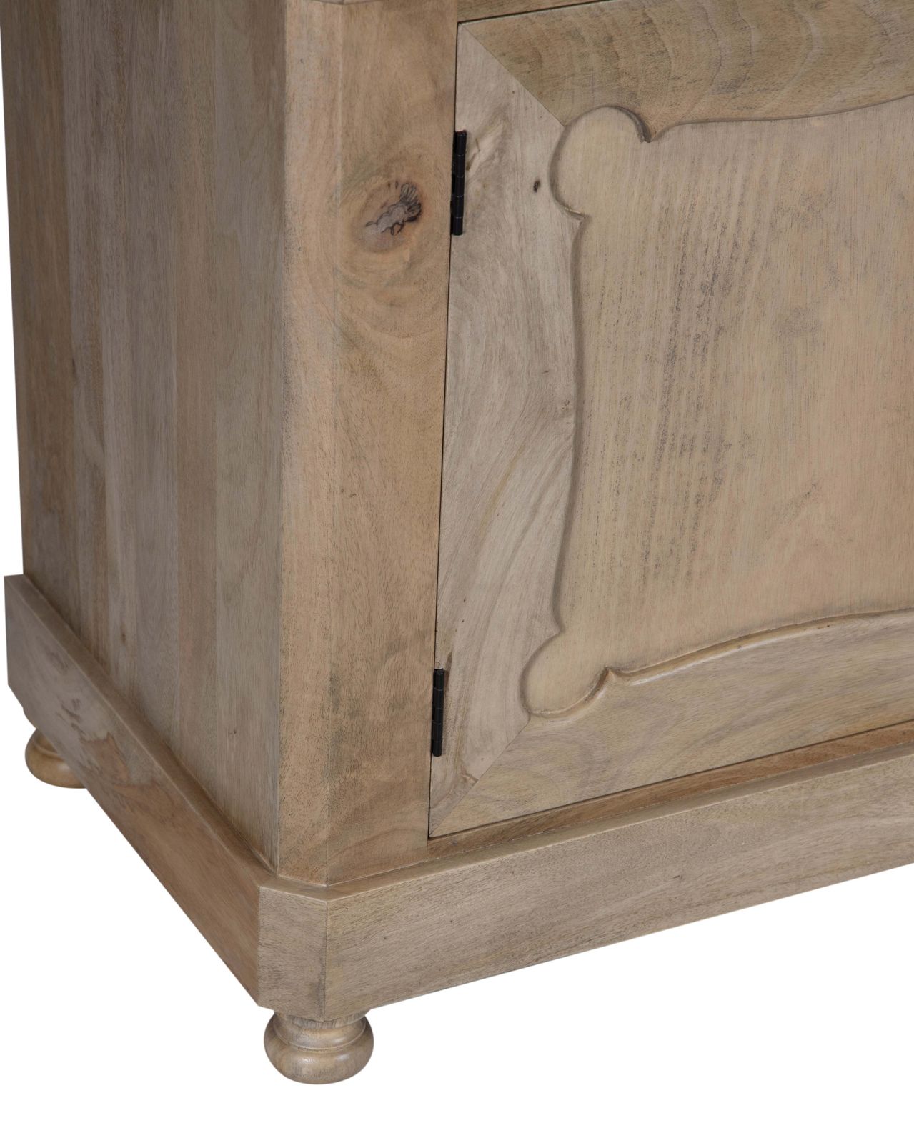 Dressoir van Naturel Mangohout met Twee Deuren, Twee Lades en Binnenste Plank photo Meubels
