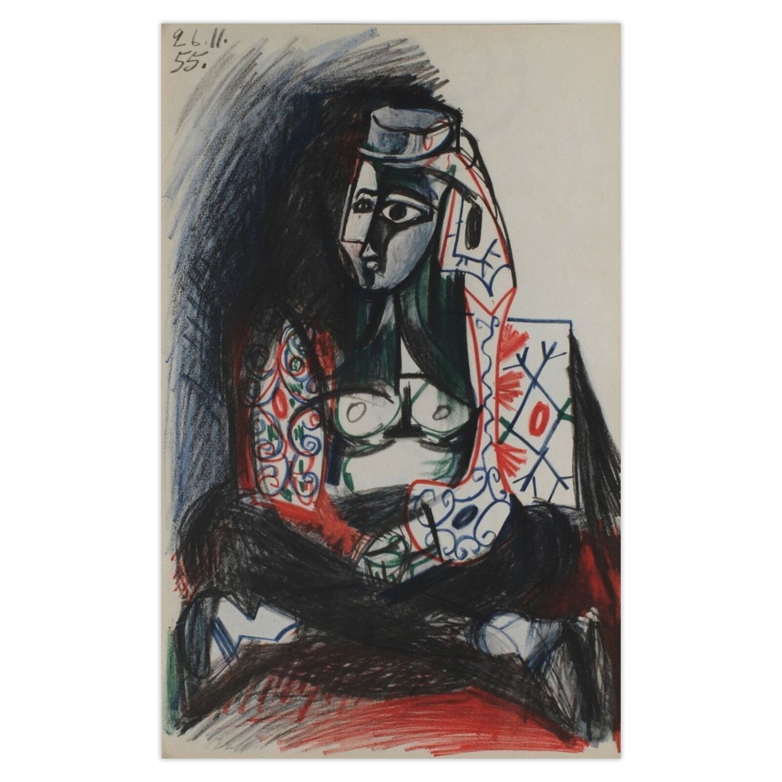 Pablo Picasso Lithografie Carnet De Californie 18 1959
