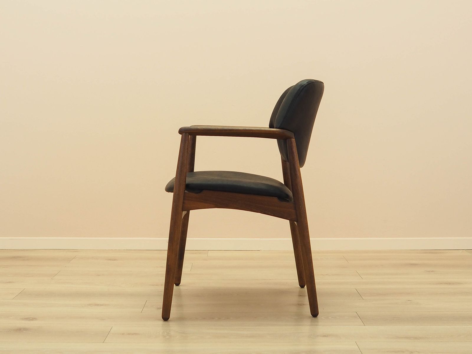 Lounge Chairs van Ejner Larsen & Aksel Bender Madsen voor Fritz Hansen, eiken, ca. jaren 1970 photo Meubels