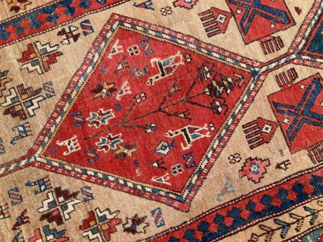photo furniture Antiek Anatolisch loperkleed 2,89 m x 1,04 m