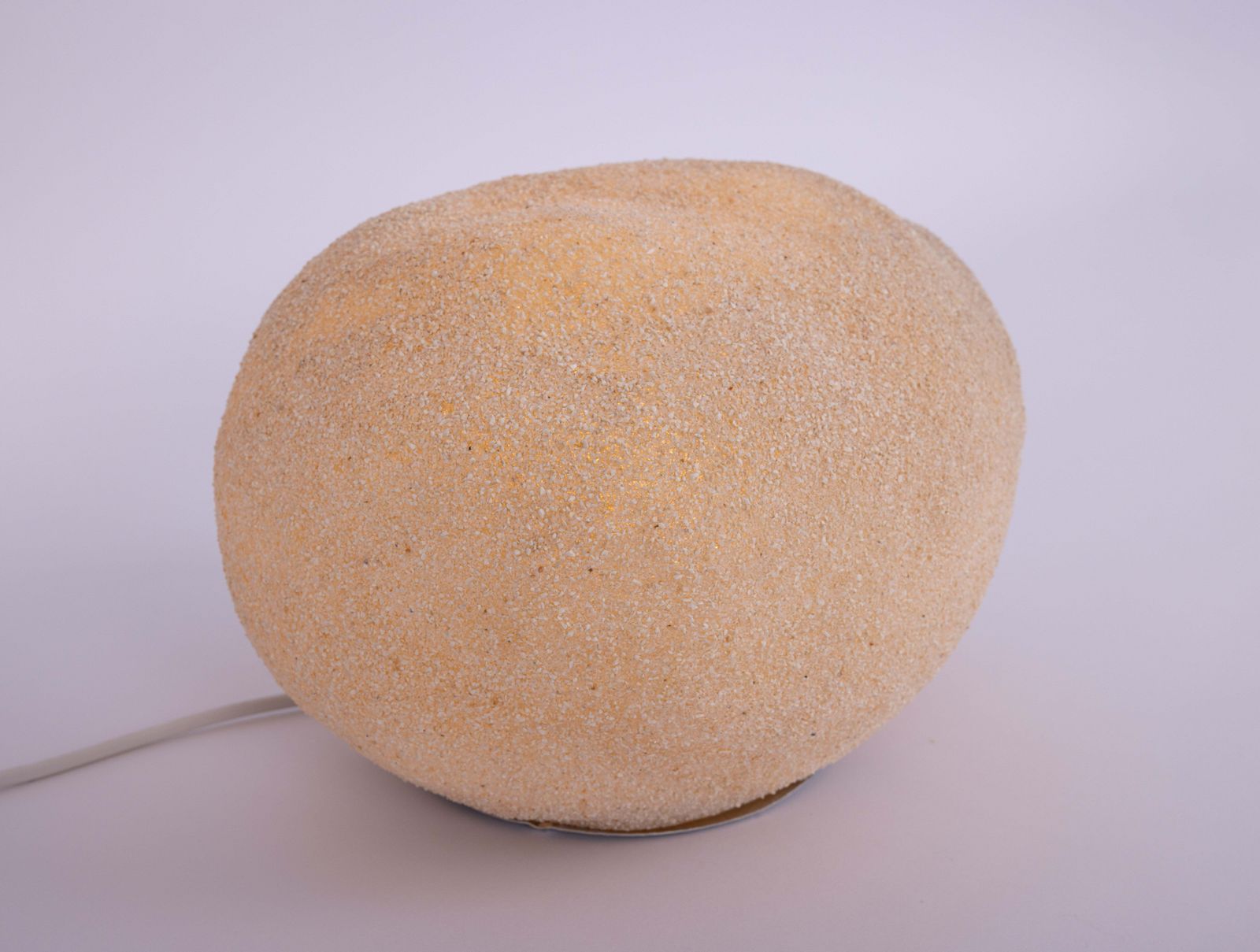 photo for sale Lampe « Dora » Moon Rock par André Cazenave, Italie, années 1970