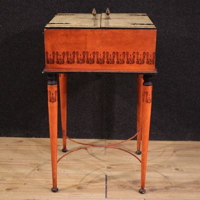 Elegant 20th Century Neoclassical Style Game Table photo Furniture
