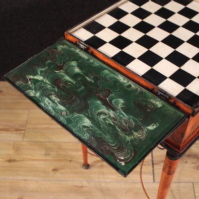 photo for sale Elegant 20th Century Neoclassical Style Game Table