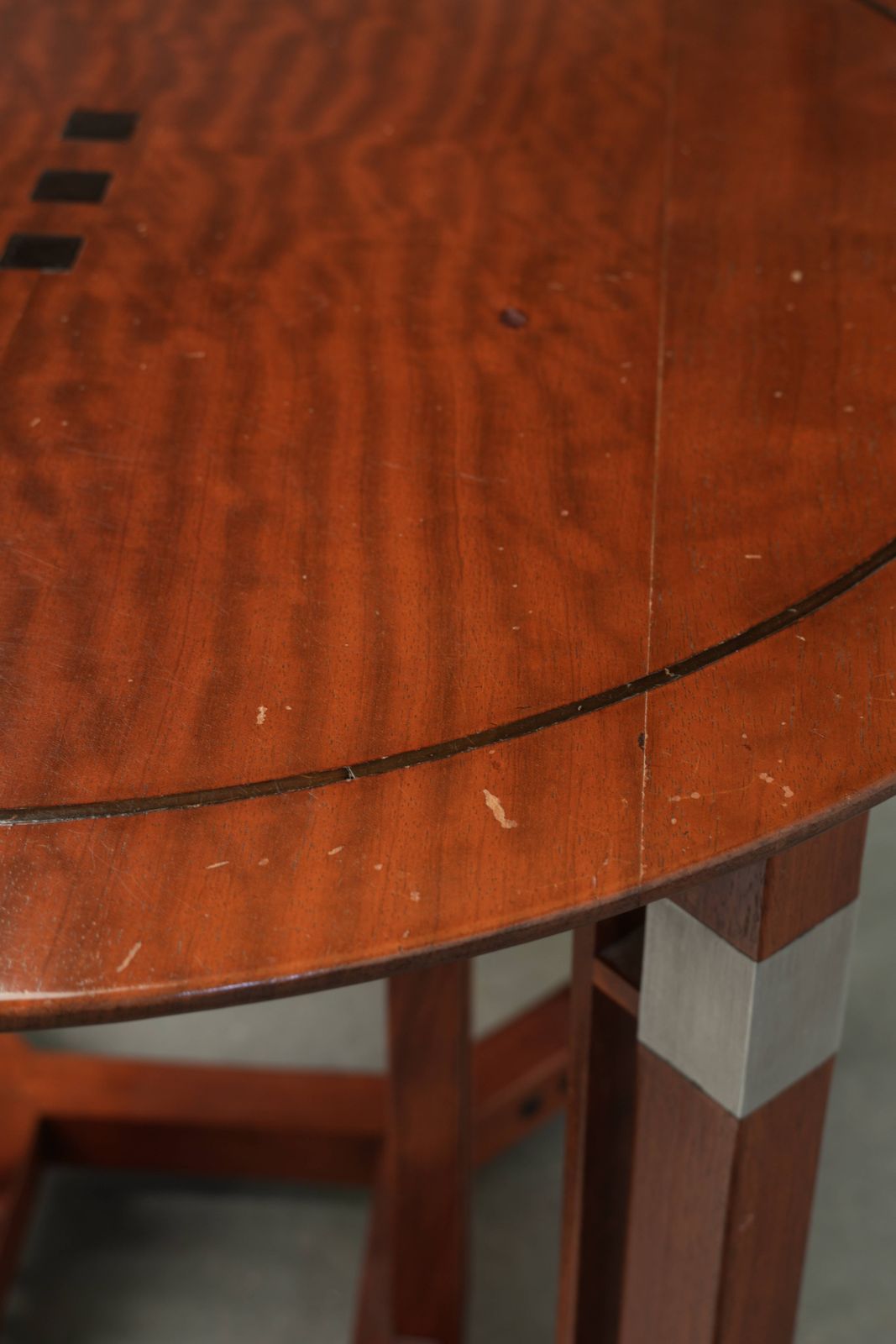 Round Coffee/Side Table In Art Deco Design photo buy