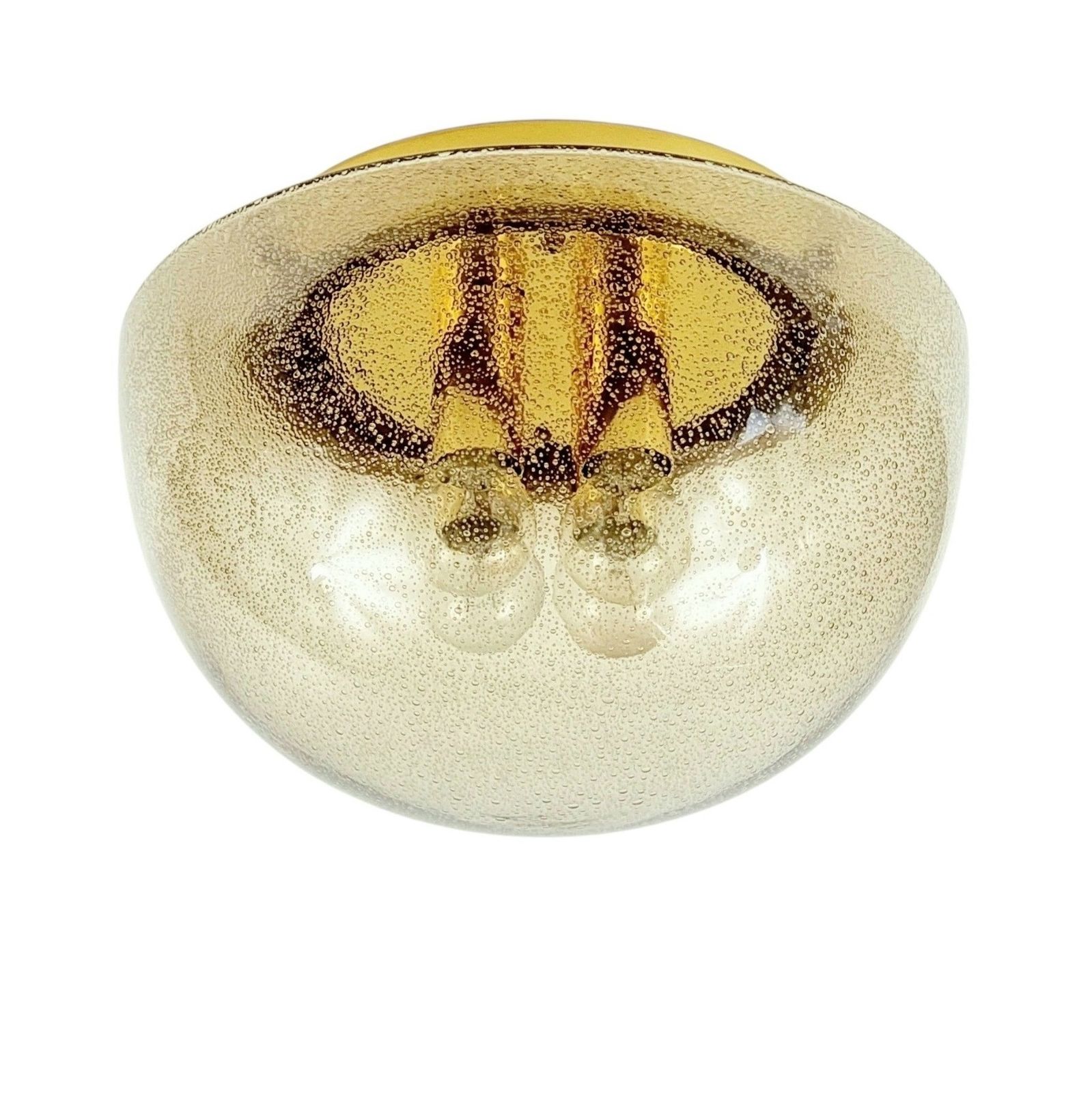 Large Space Age Mushroom Shaped Ceiling Light From Limburg, Germany, 1970s