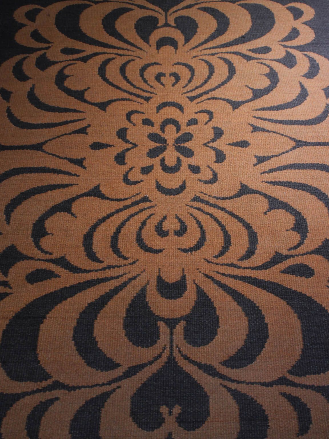 Berit Woelfer Mid Century Graphic Double Sided Wool Rug 160x240cm, Signed photo 3220.0