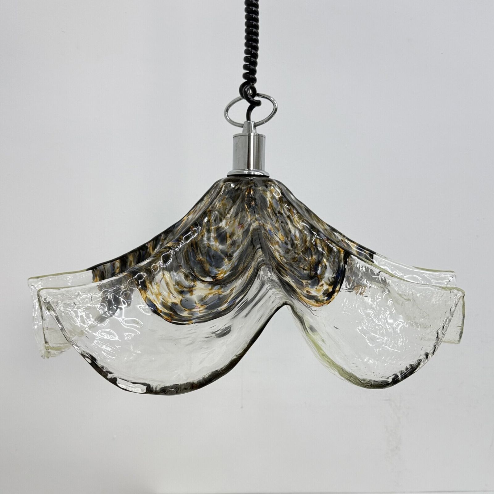 photo furniture Mid Century Italian Murano Glass Pendant Lamp , 1970s